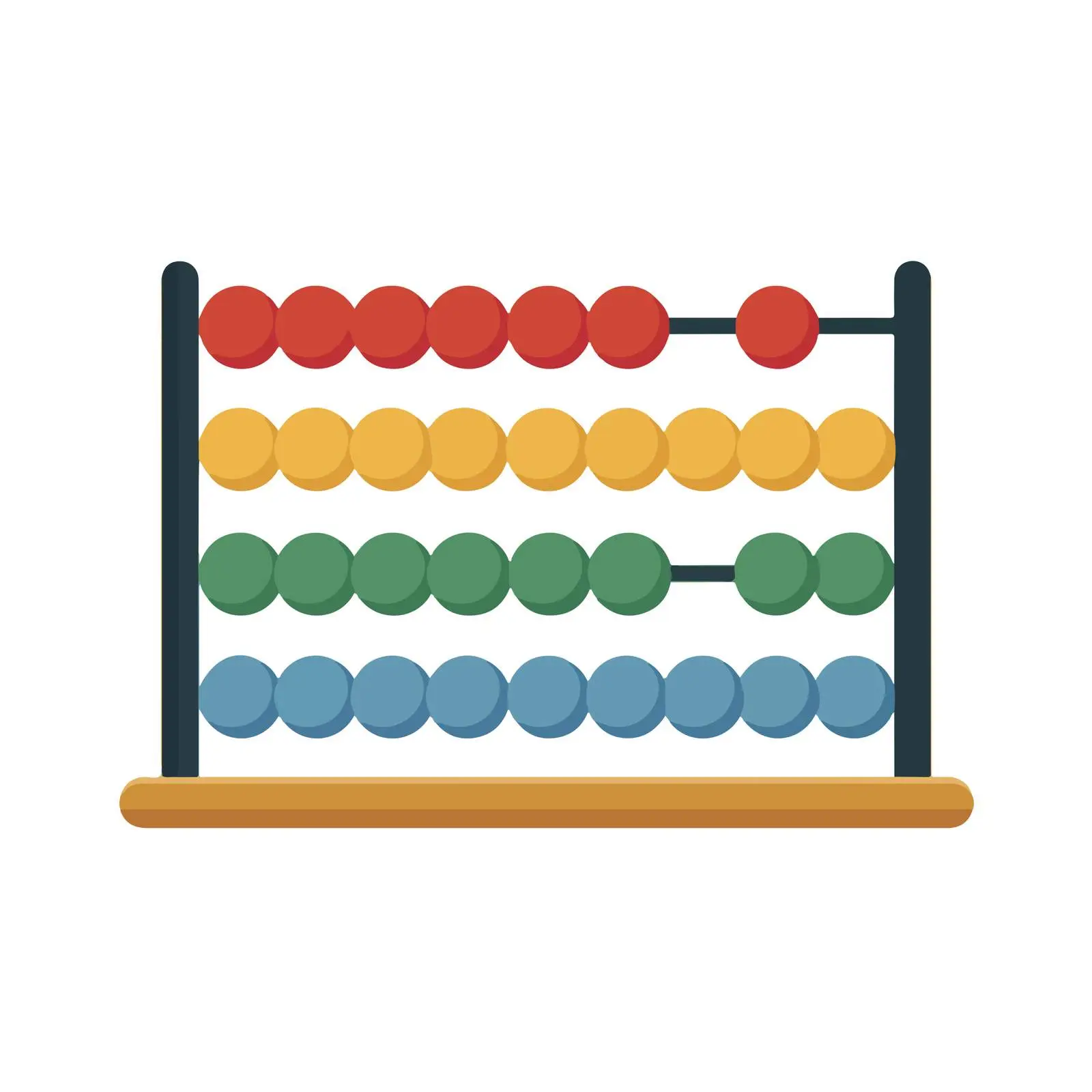 Abacus Icon Illustration — free download from Dotvec