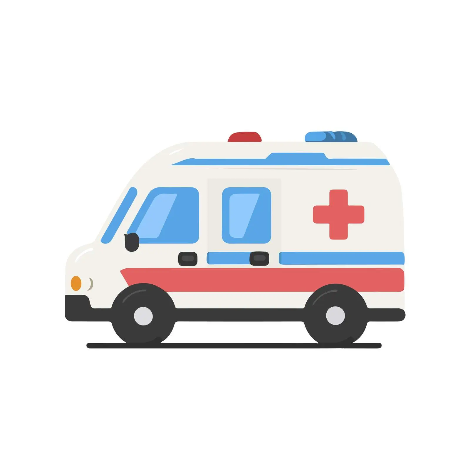 Emergency Ambulance Vector Icon — free download from Dotvec