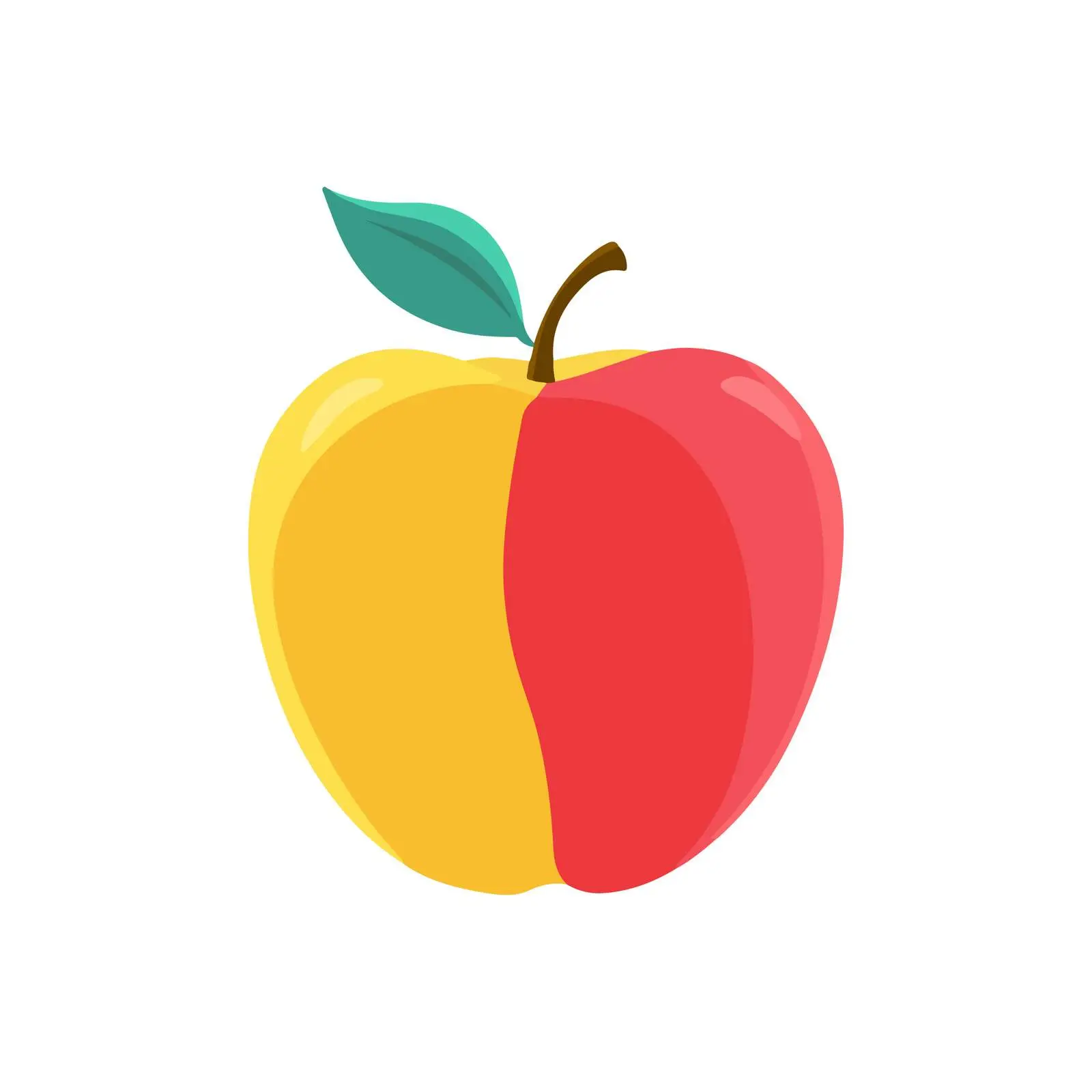 Colorful Apple Icon — free download from Dotvec