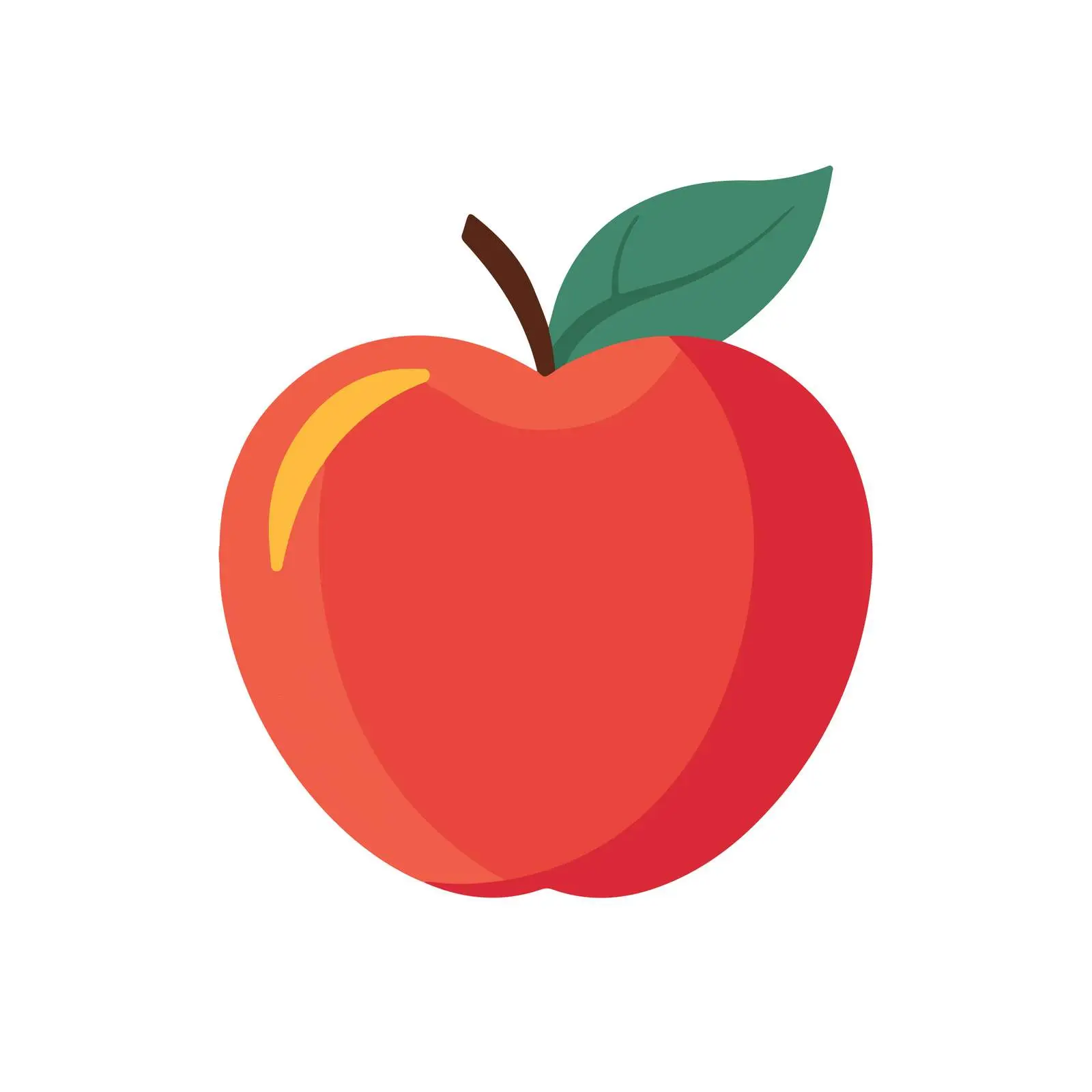 Apple Fruit Vector Icon — free download from Dotvec