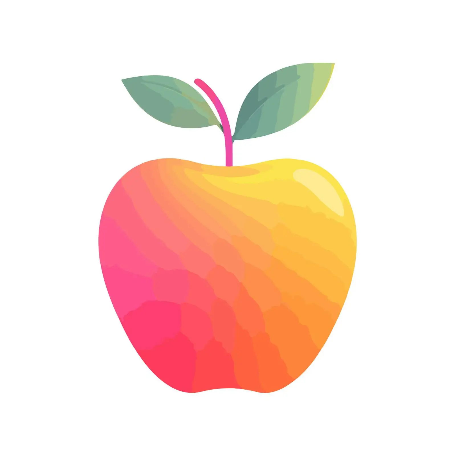 Apple Fruit Icon — free download from Dotvec