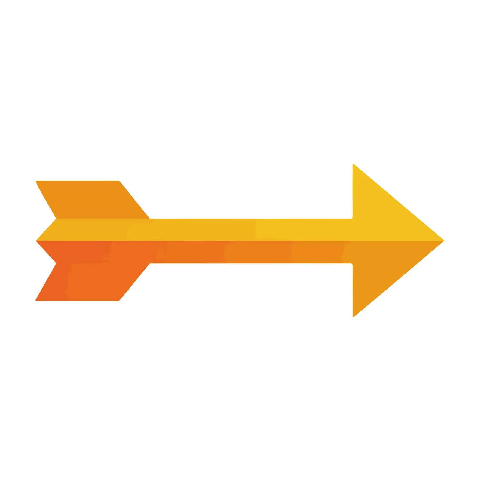 Simple Arrow Flat Icon — free download from Dotvec