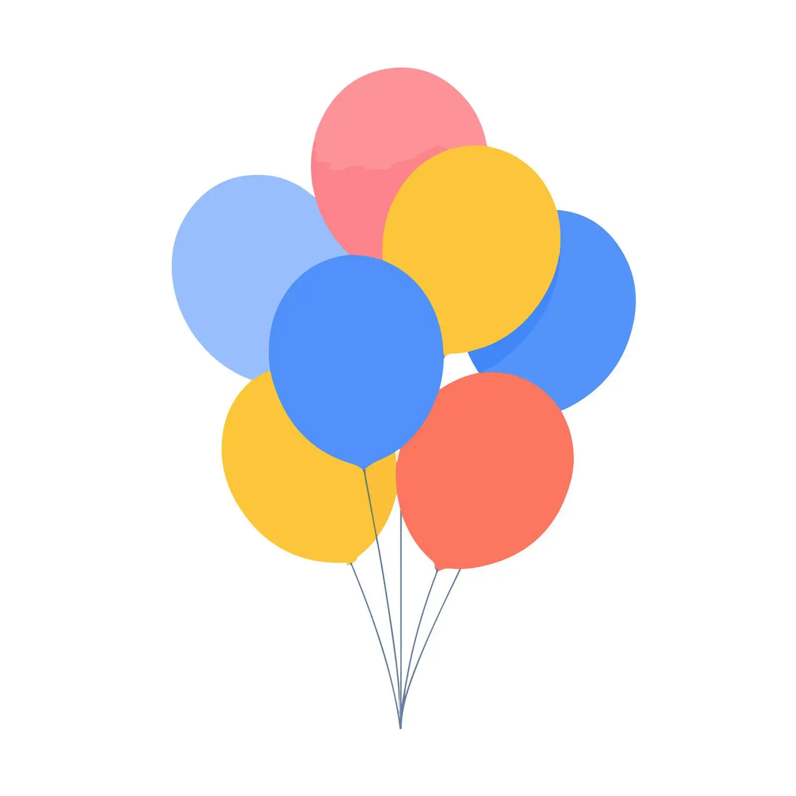 Classic Balloons Icon — free download from Dotvec