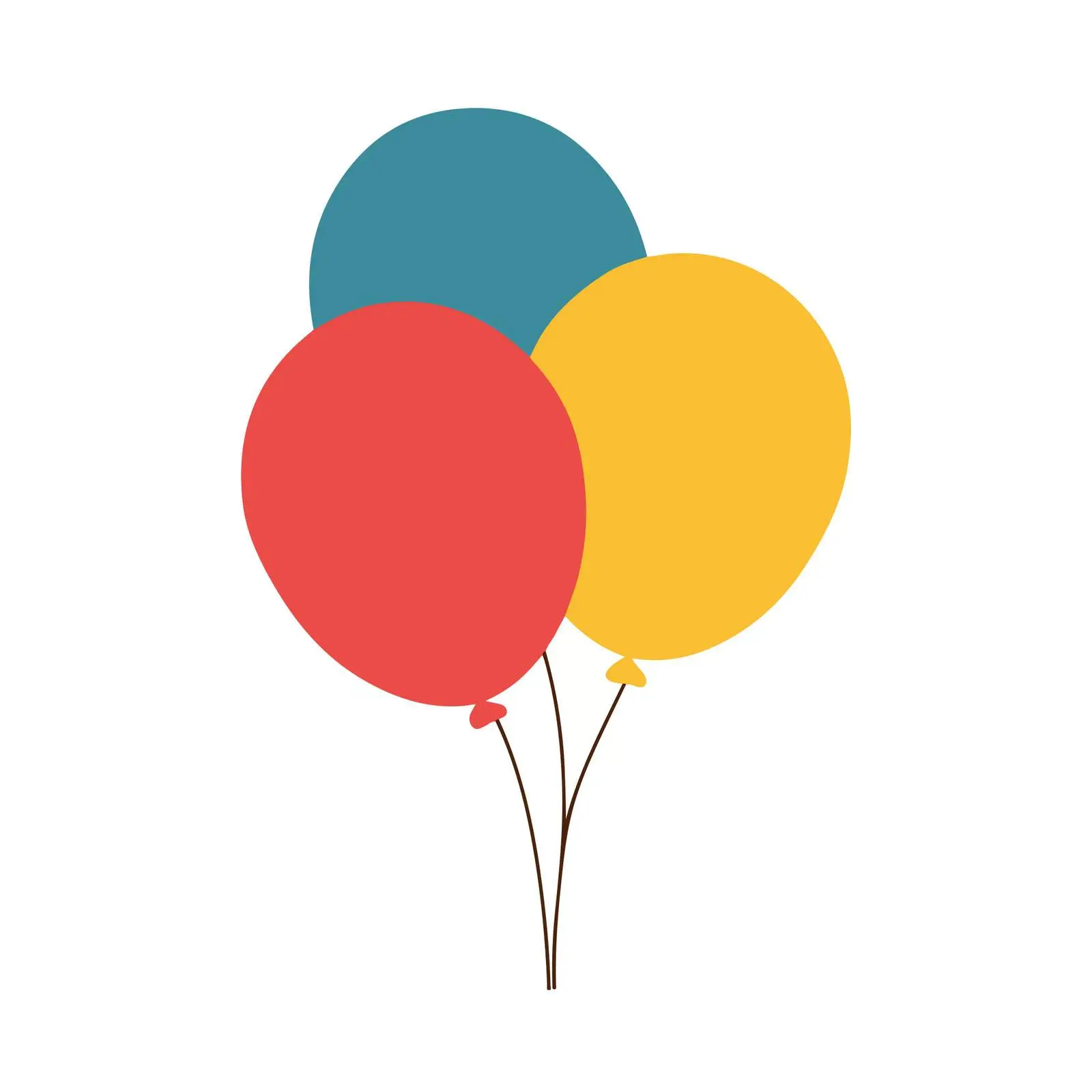 Classic Balloons Vector Icon — free download from Dotvec
