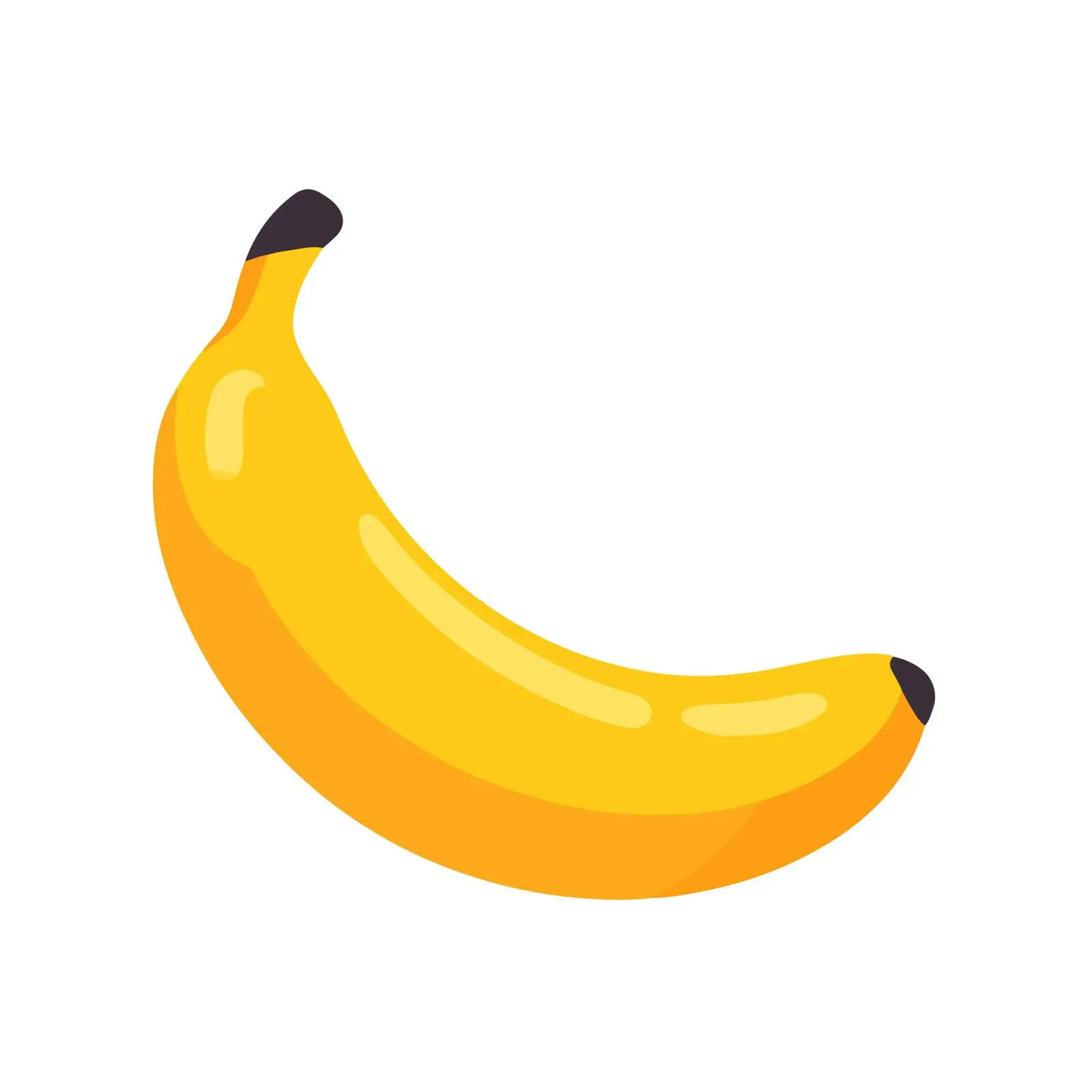 Banana Flat Vector Icon — free download from Dotvec