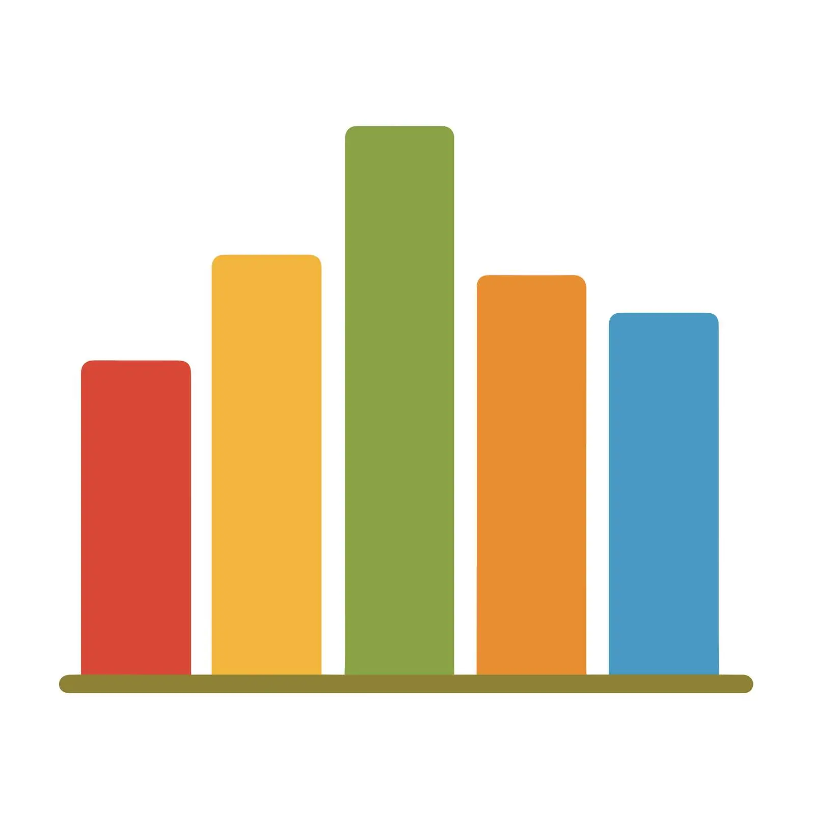 Bar Chart Vector Icon — free download from Dotvec