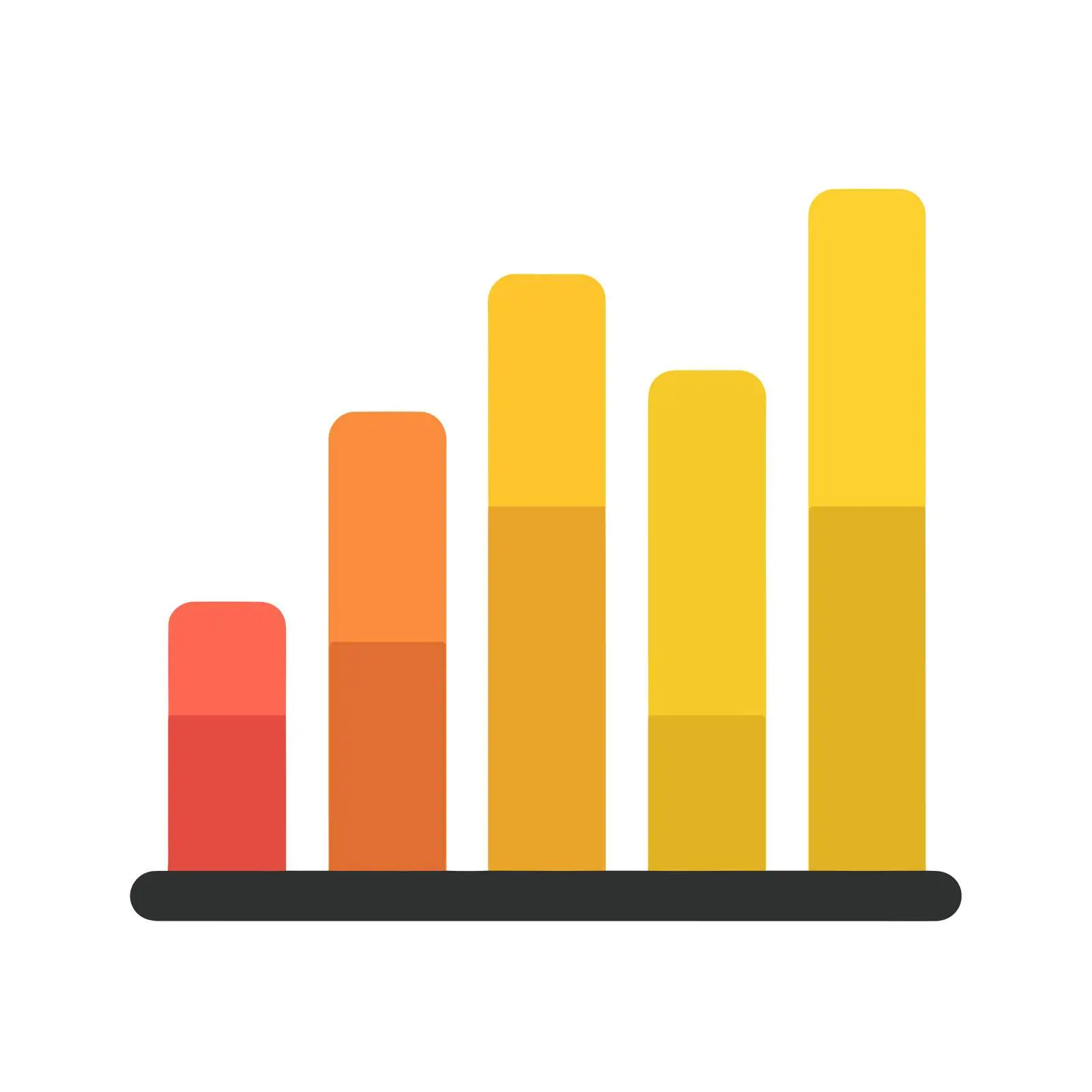 Bar Chart Vector Icon — free download from Dotvec