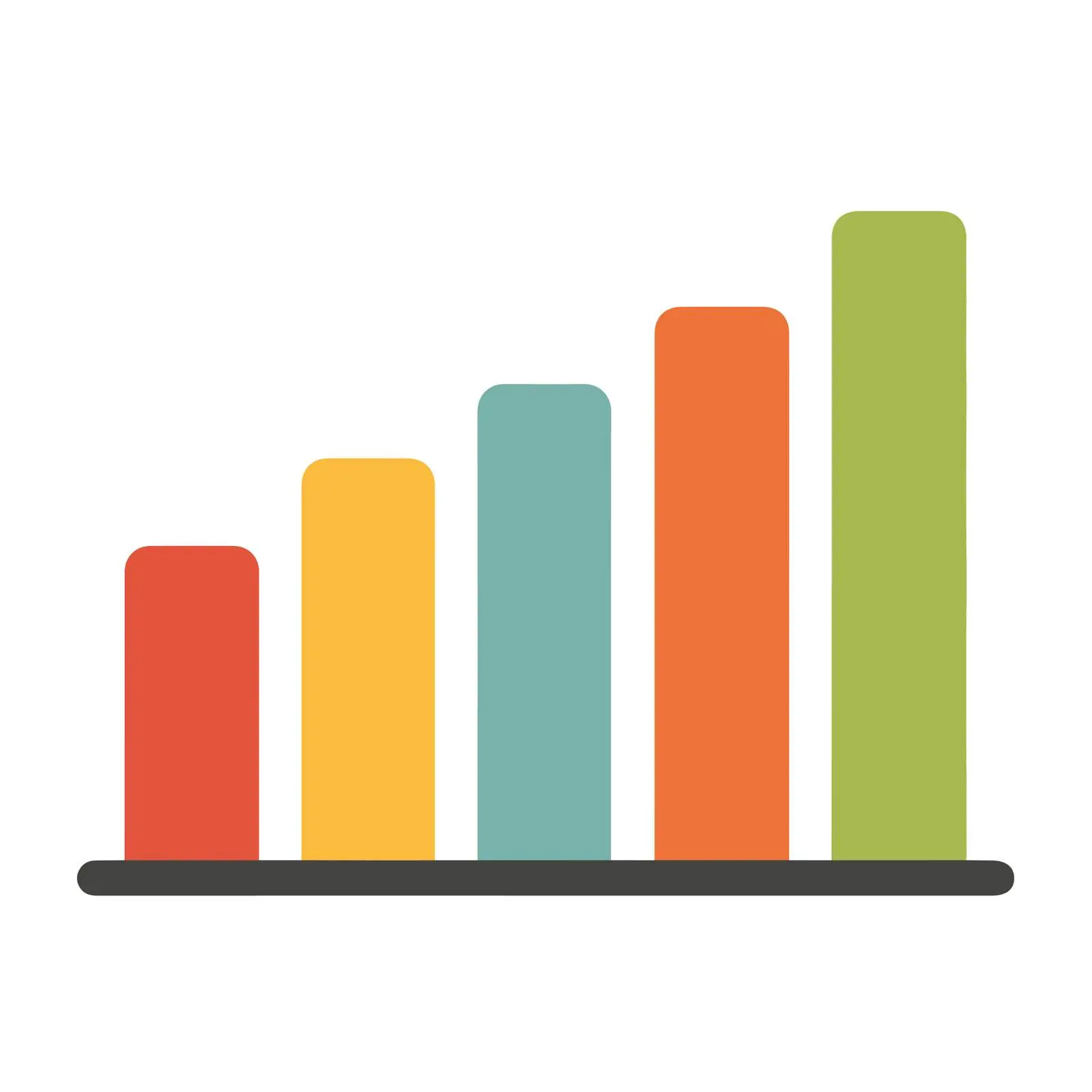 Bar Chart Vector Icon — free download from Dotvec