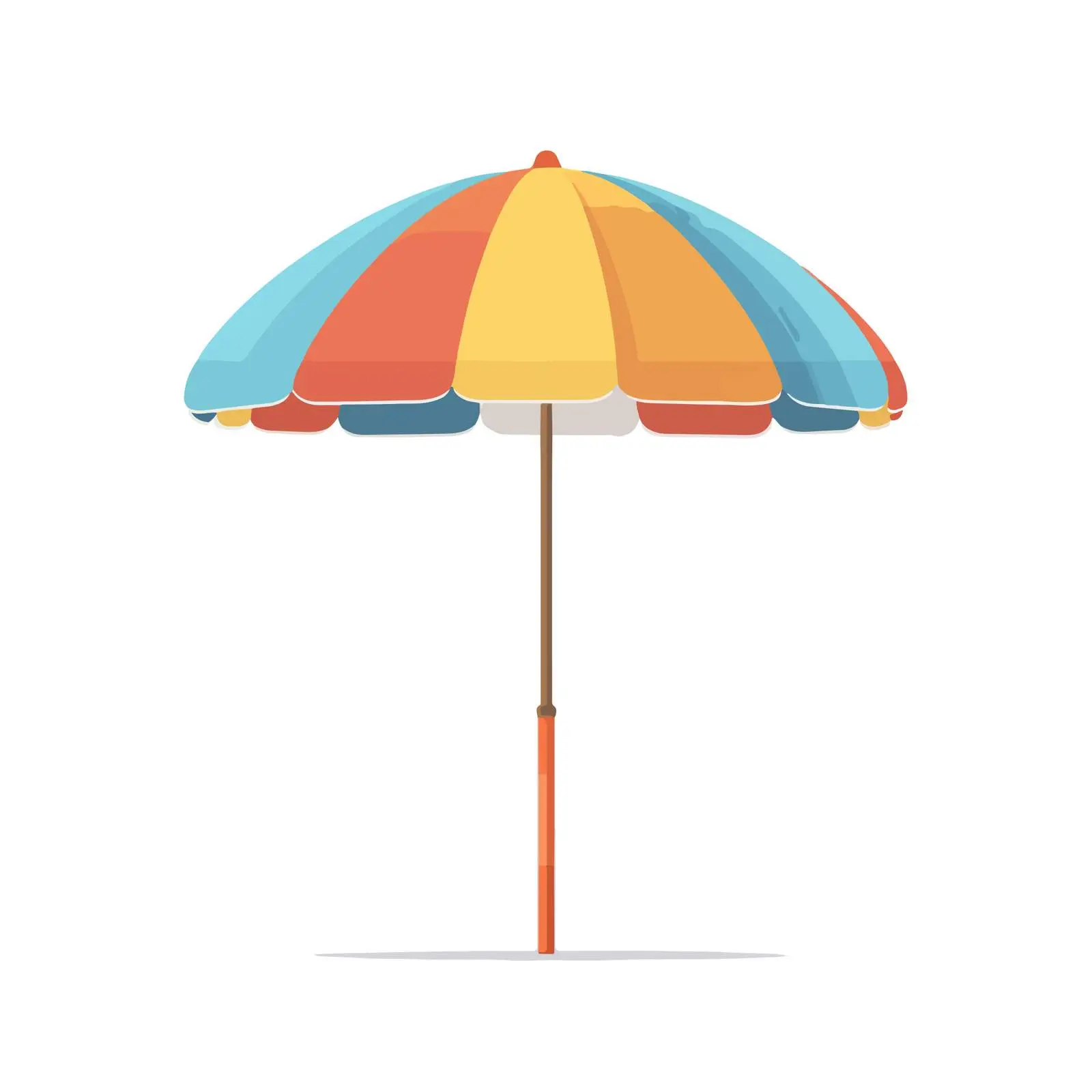 Beach Umbrella Vector Icon — free download from Dotvec