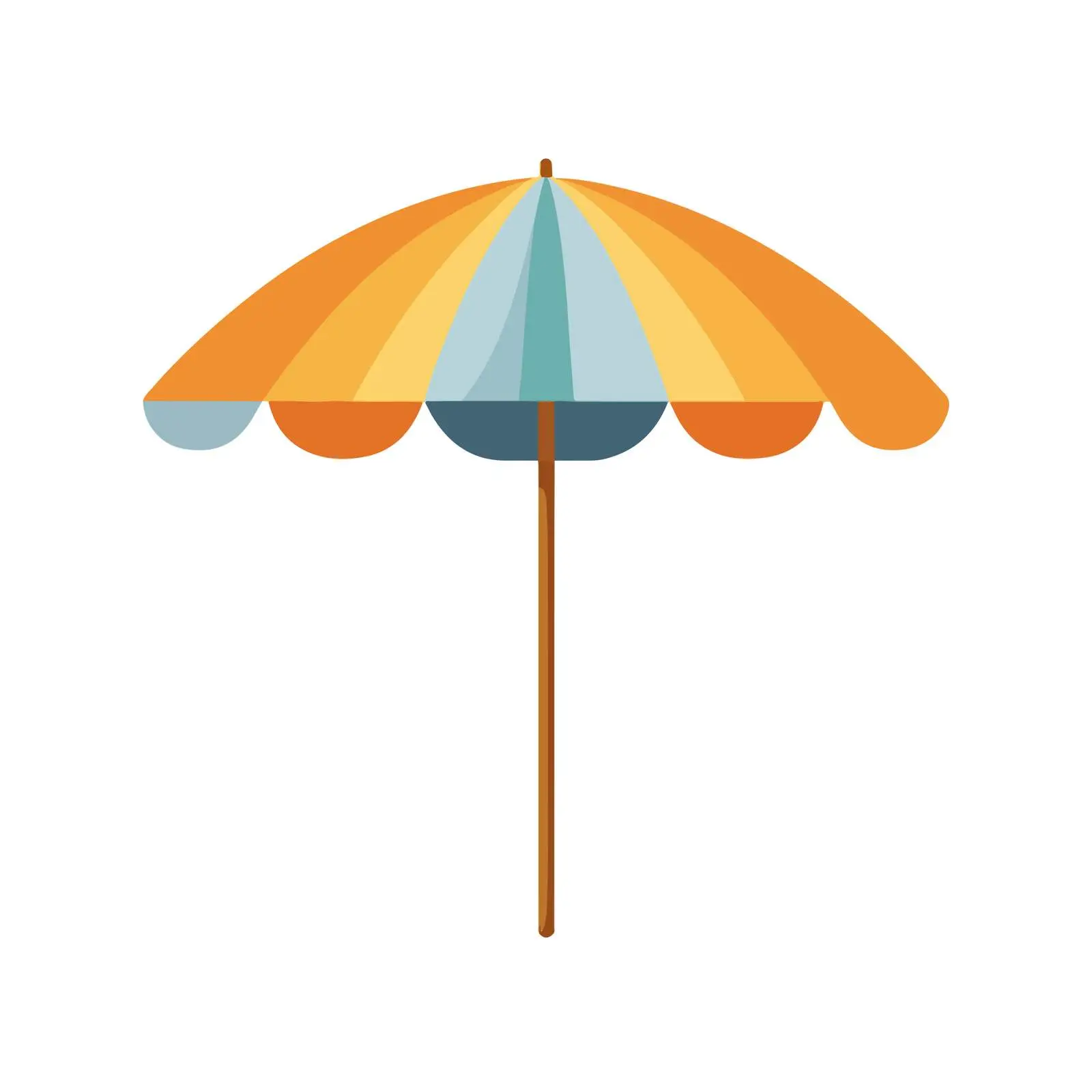 Beach Umbrella Icon Usage — free download from Dotvec