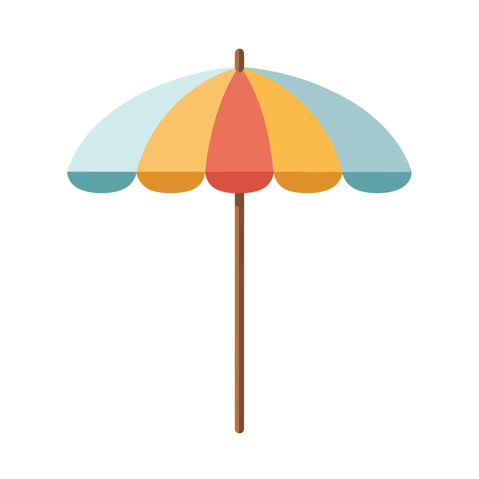 Beach Umbrella Vector Icon — free download from Dotvec