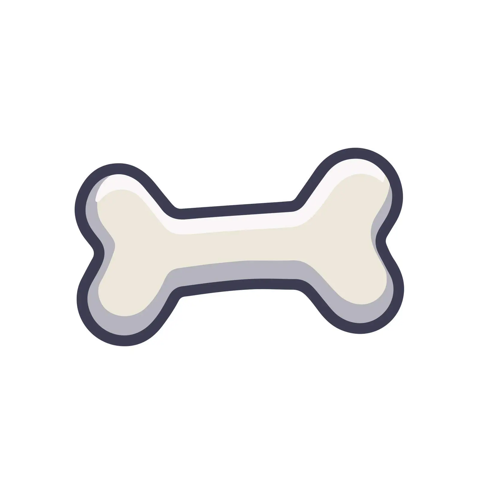 Bone Object Icon — free download from Dotvec