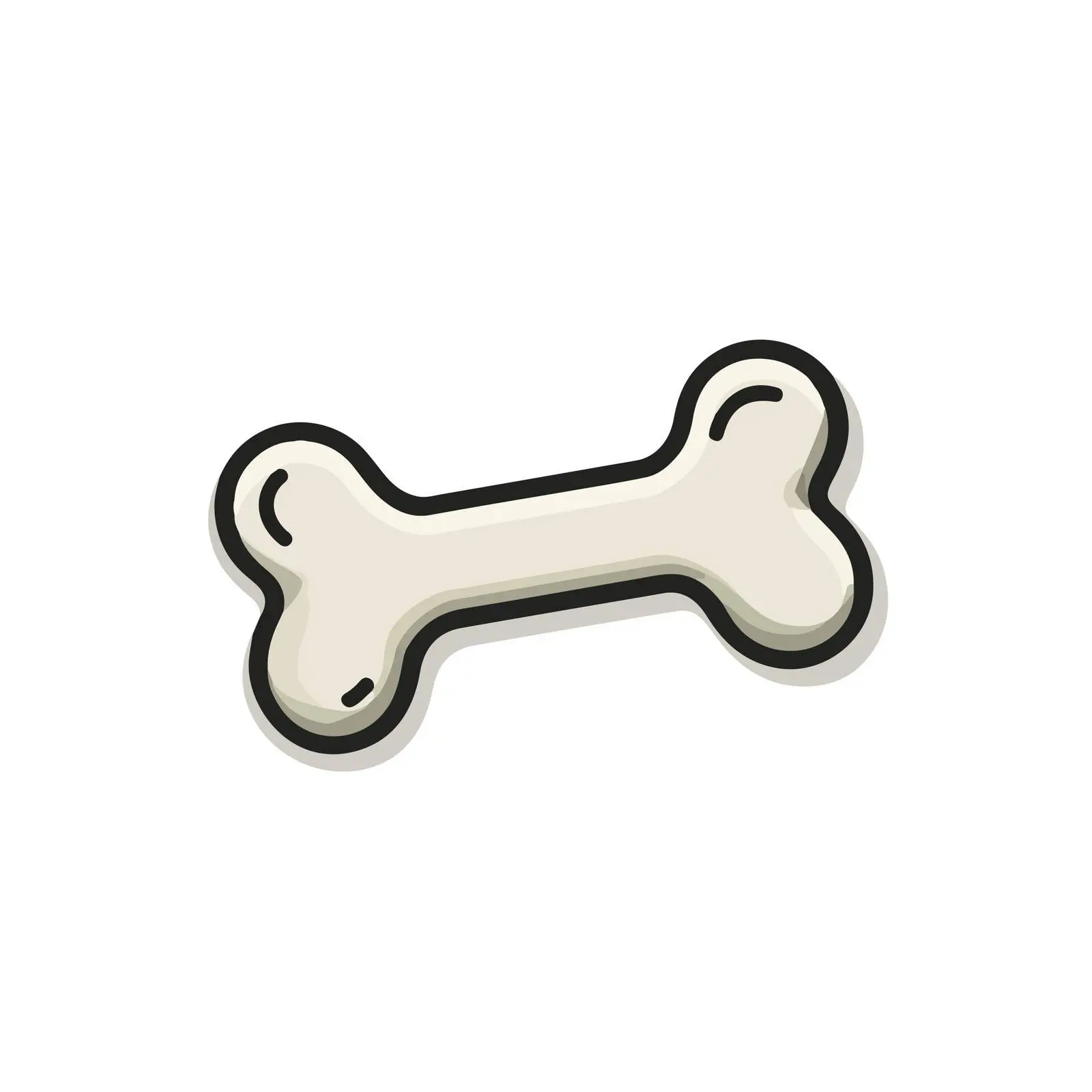 Bone Vector Icon — free download from Dotvec