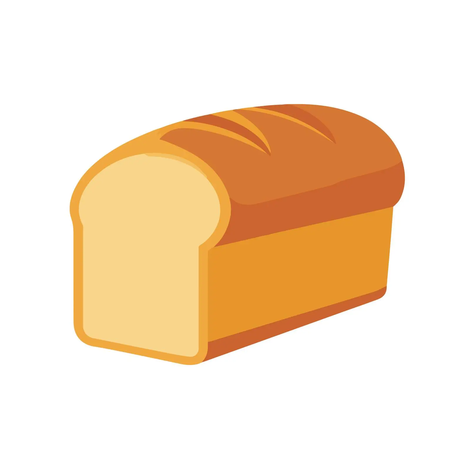 Bread Loaf Flat Vector Icon — free download from Dotvec