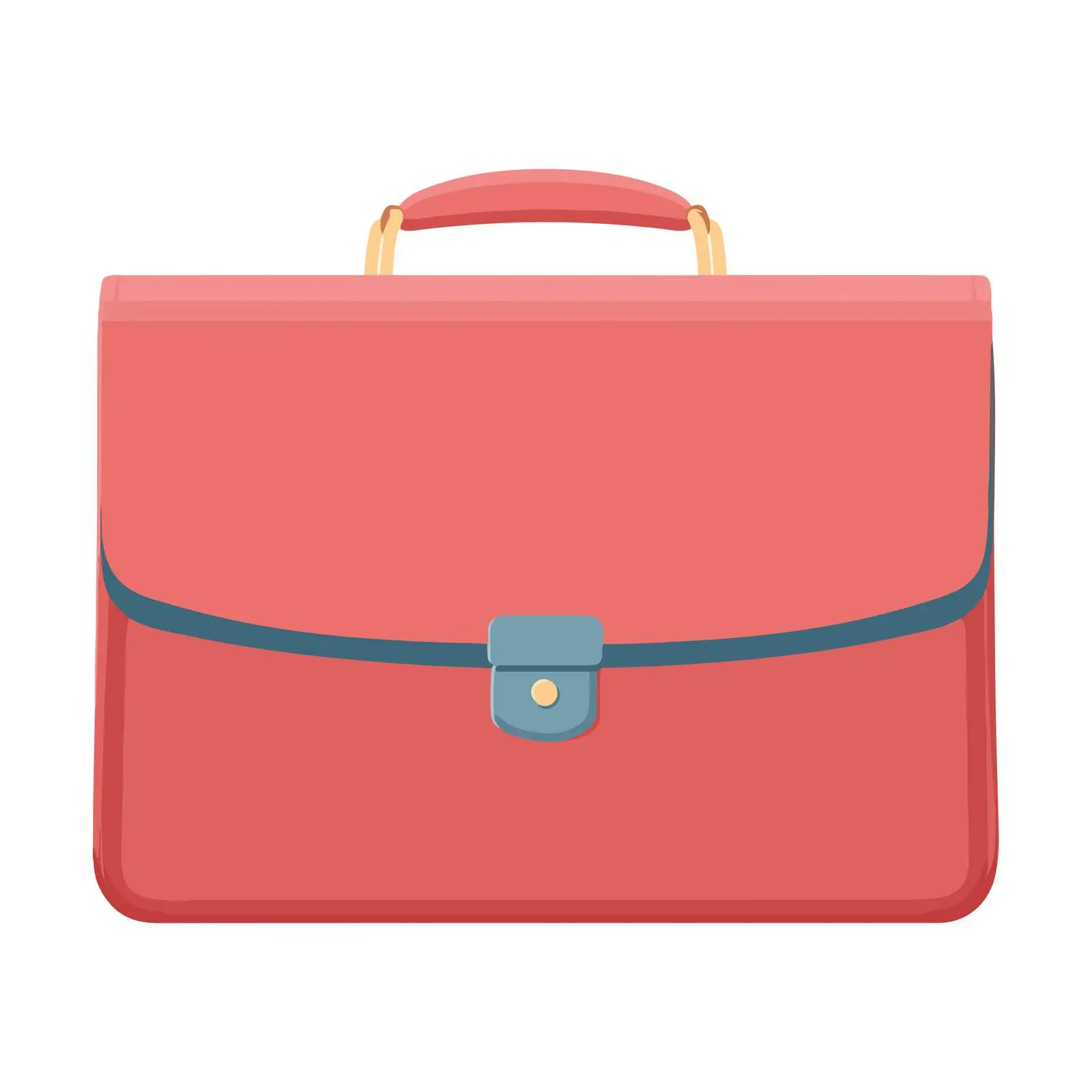 Briefcase Flat Vector Icon — free download from Dotvec