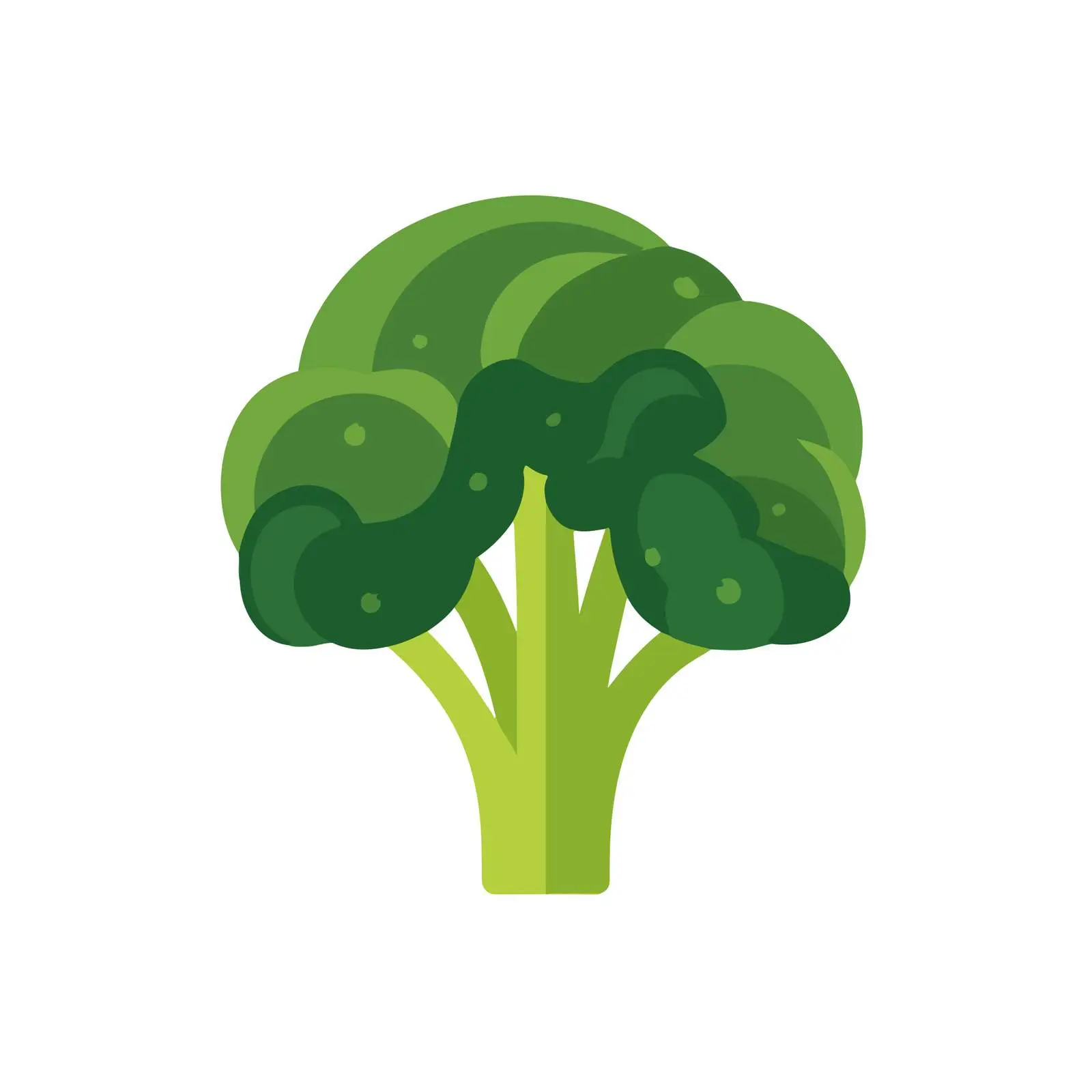 Broccoli Vegetable Icon — free download from Dotvec
