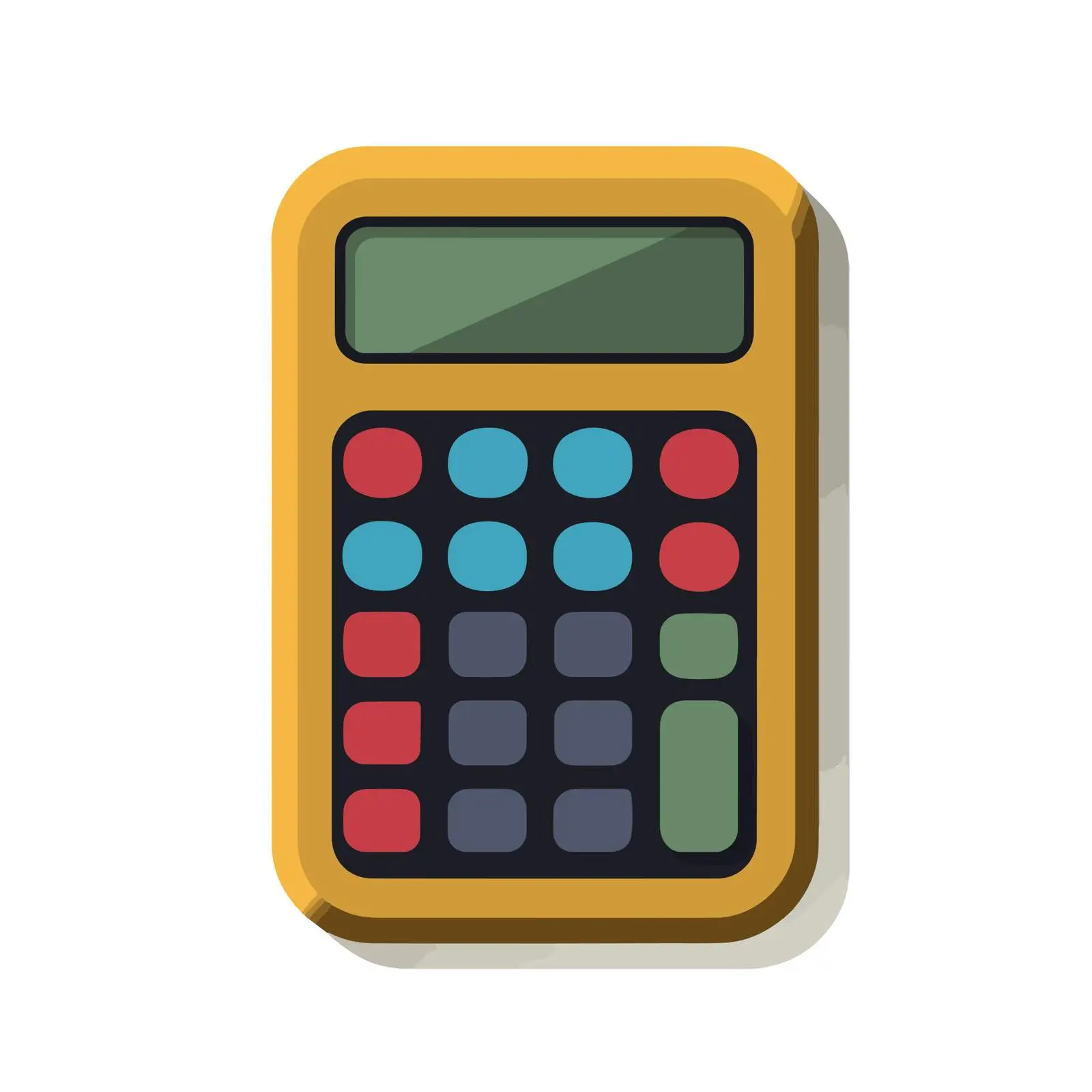 Calculator Icon - Mathematics Tool — free download from Dotvec
