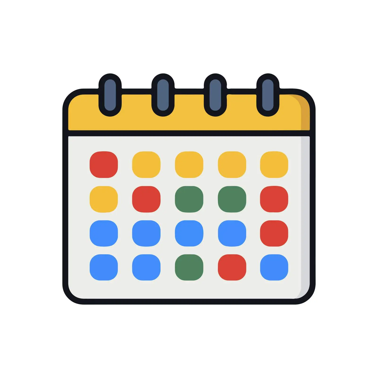 Calendar Vector Icon — free download from Dotvec