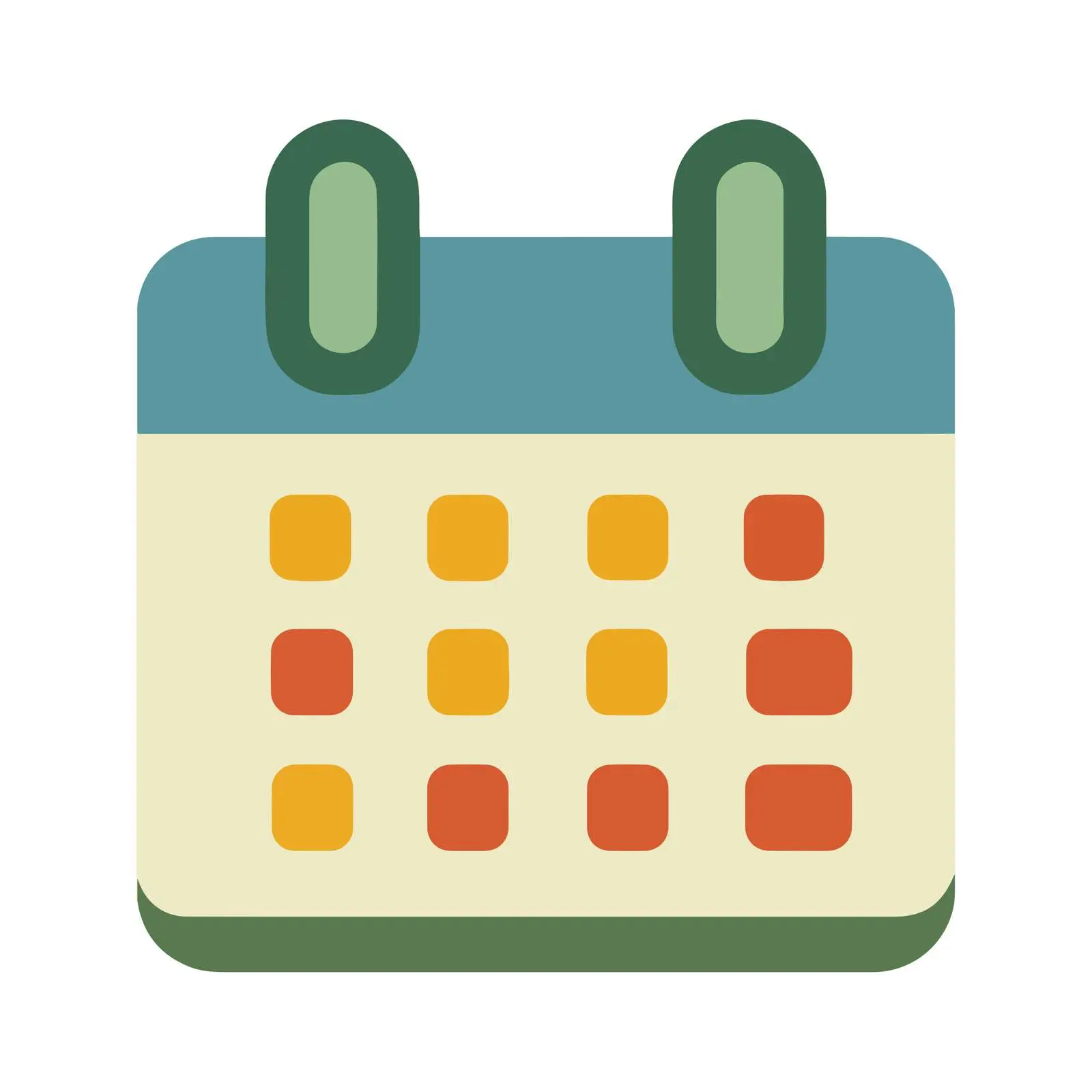 Simple Calendar Icon — free download from Dotvec