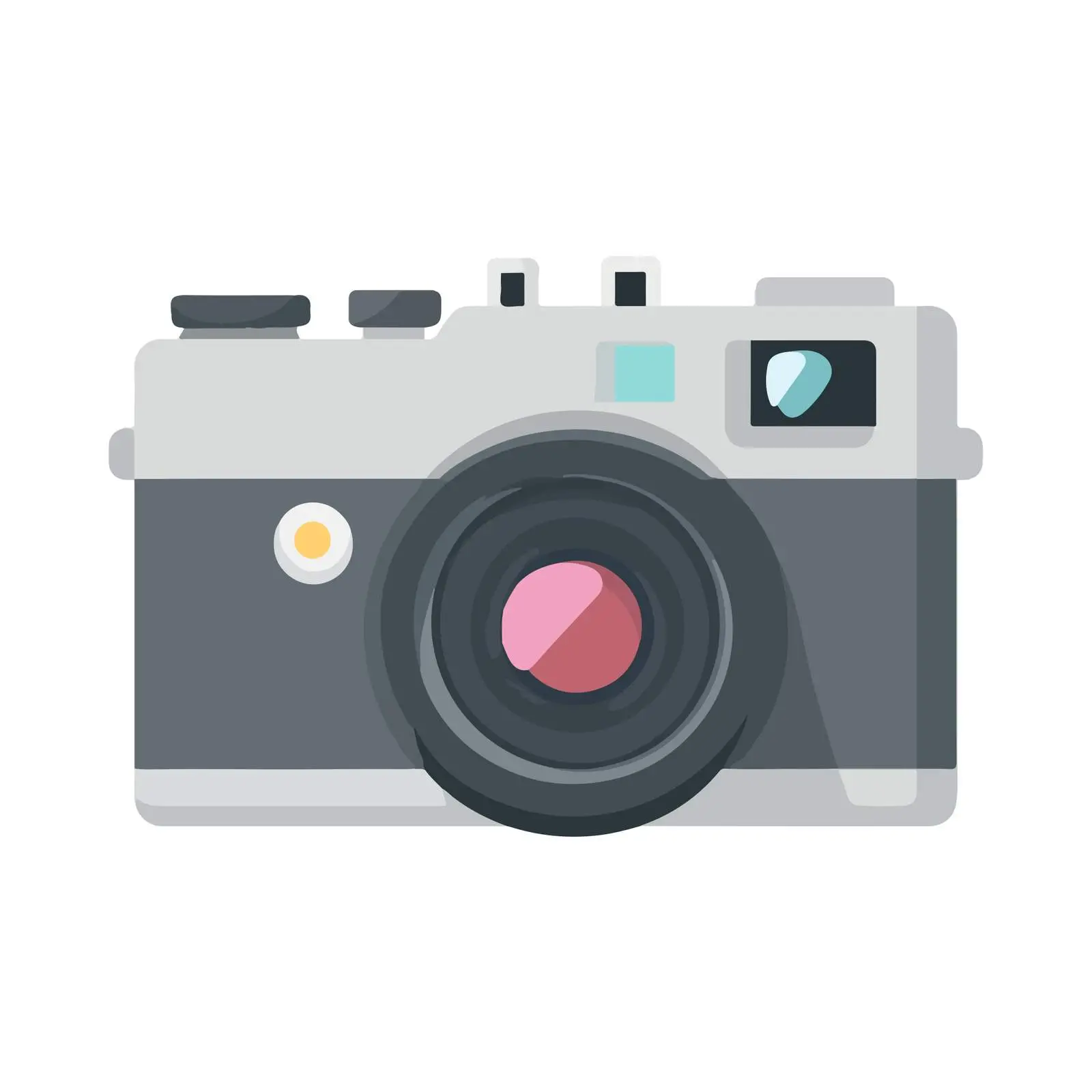 Camera vector icon illustration — free download from Dotvec