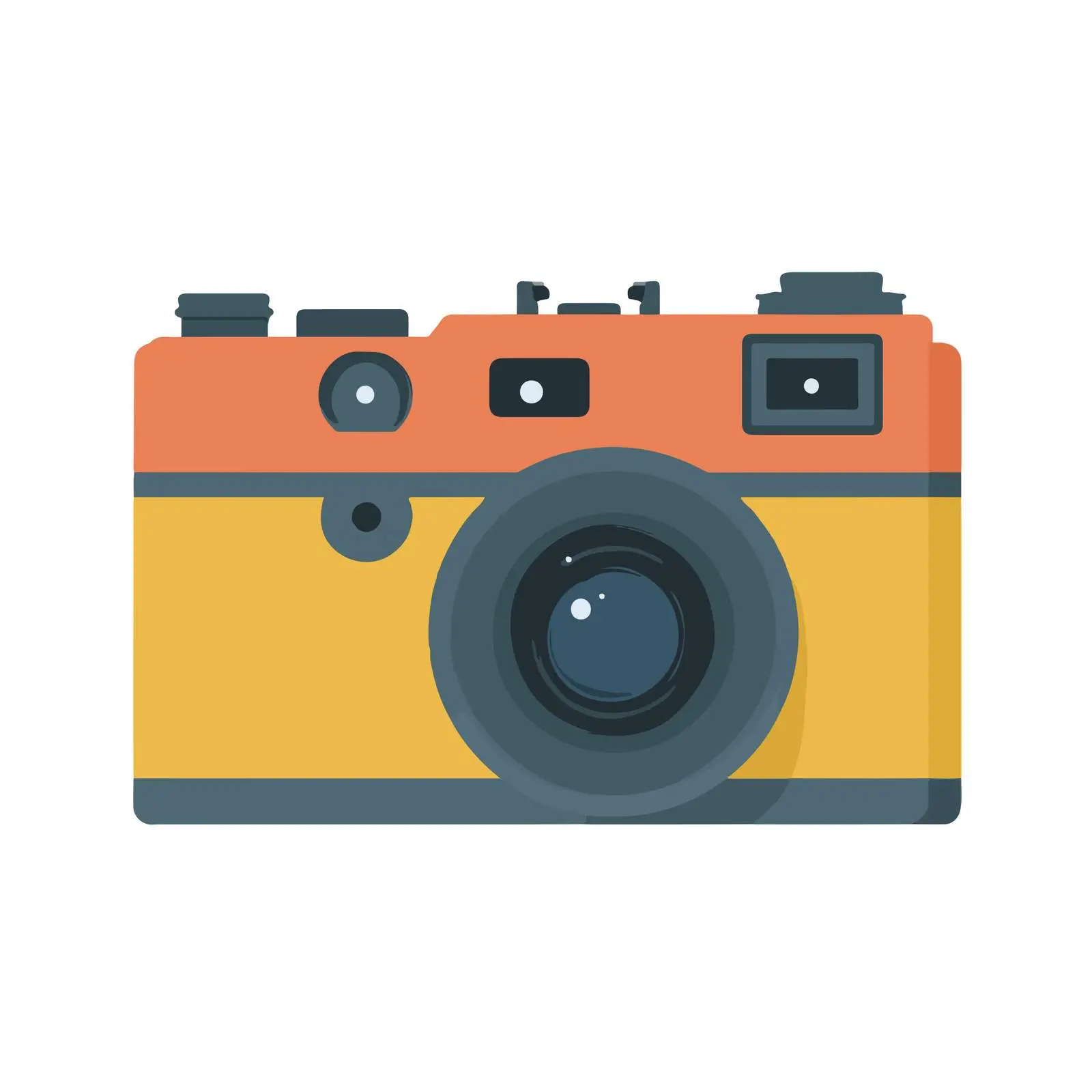 Camera Flat Vector Icon — free download from Dotvec