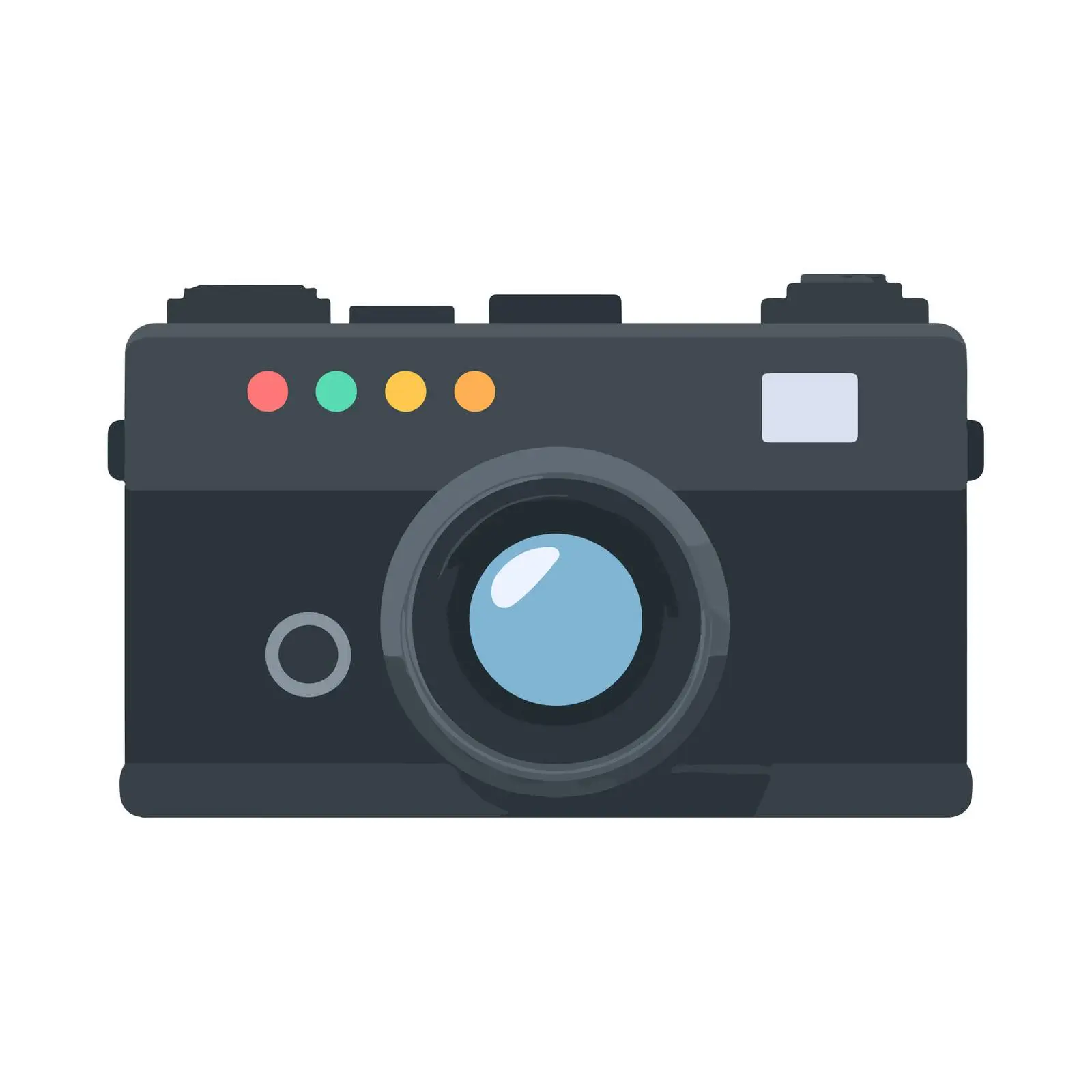 Camera Icon Design — free download from Dotvec