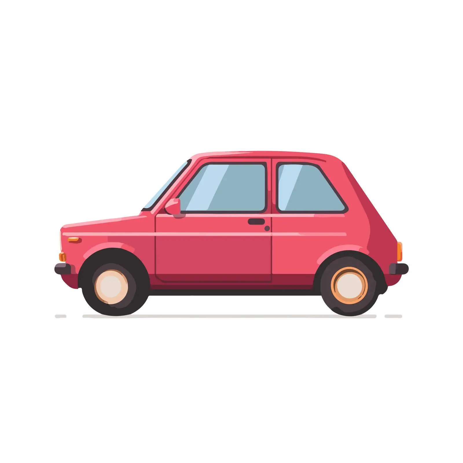 Car Icon Flat Style — free download from Dotvec