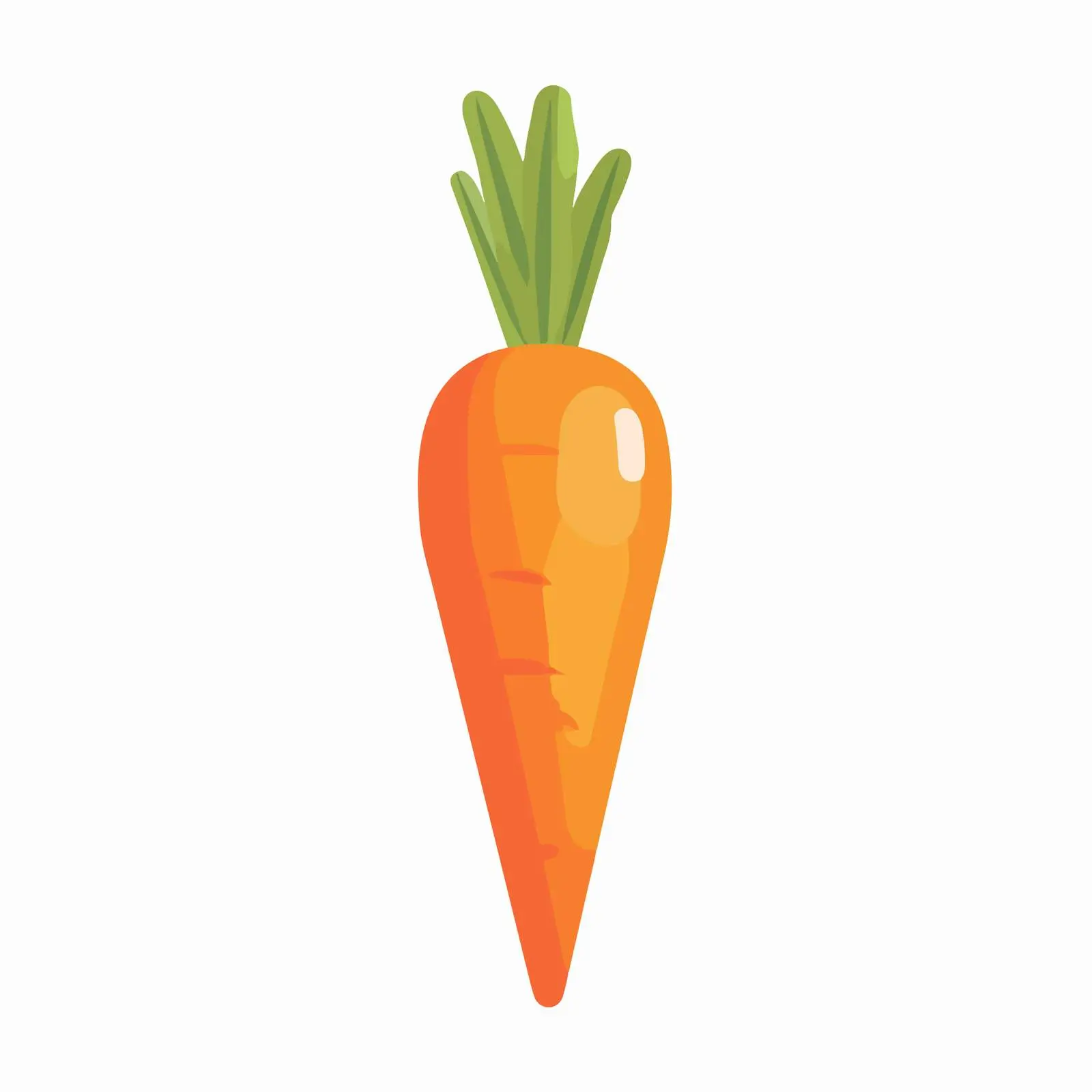 Bold Carrot Icon — free download from Dotvec