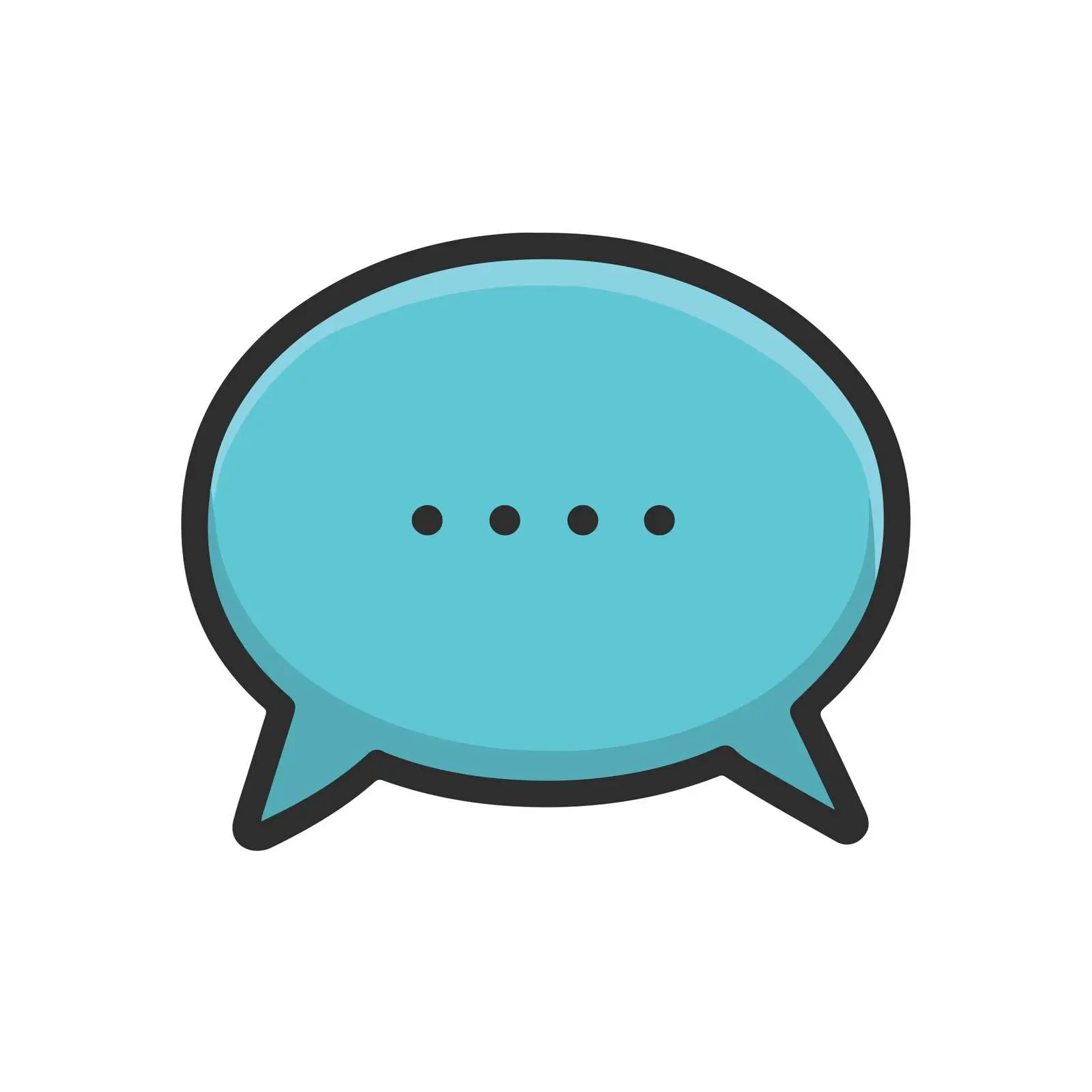 Chat Bubble Icon — free download from Dotvec