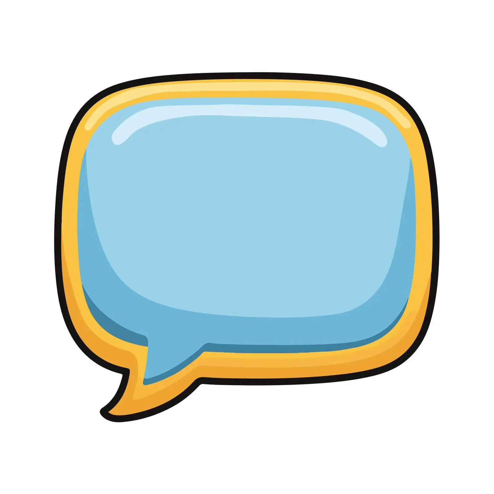 Chat Bubble Vector Illustration — free download from Dotvec