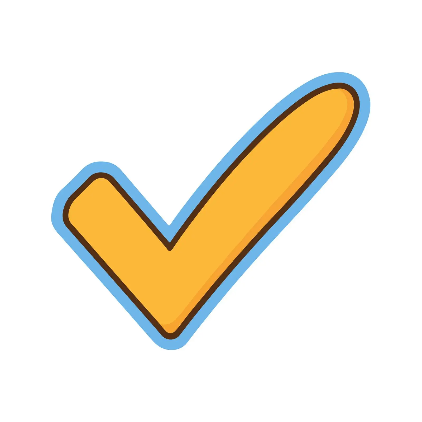 Check Mark Icon – free confirmation image from Dotvec