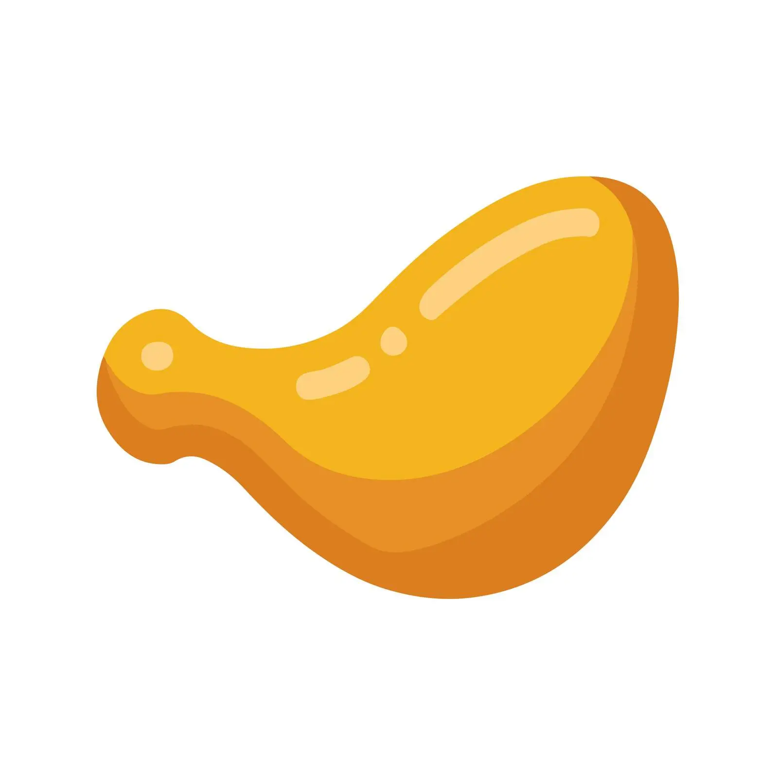 Chicken Leg Icon — free download from Dotvec