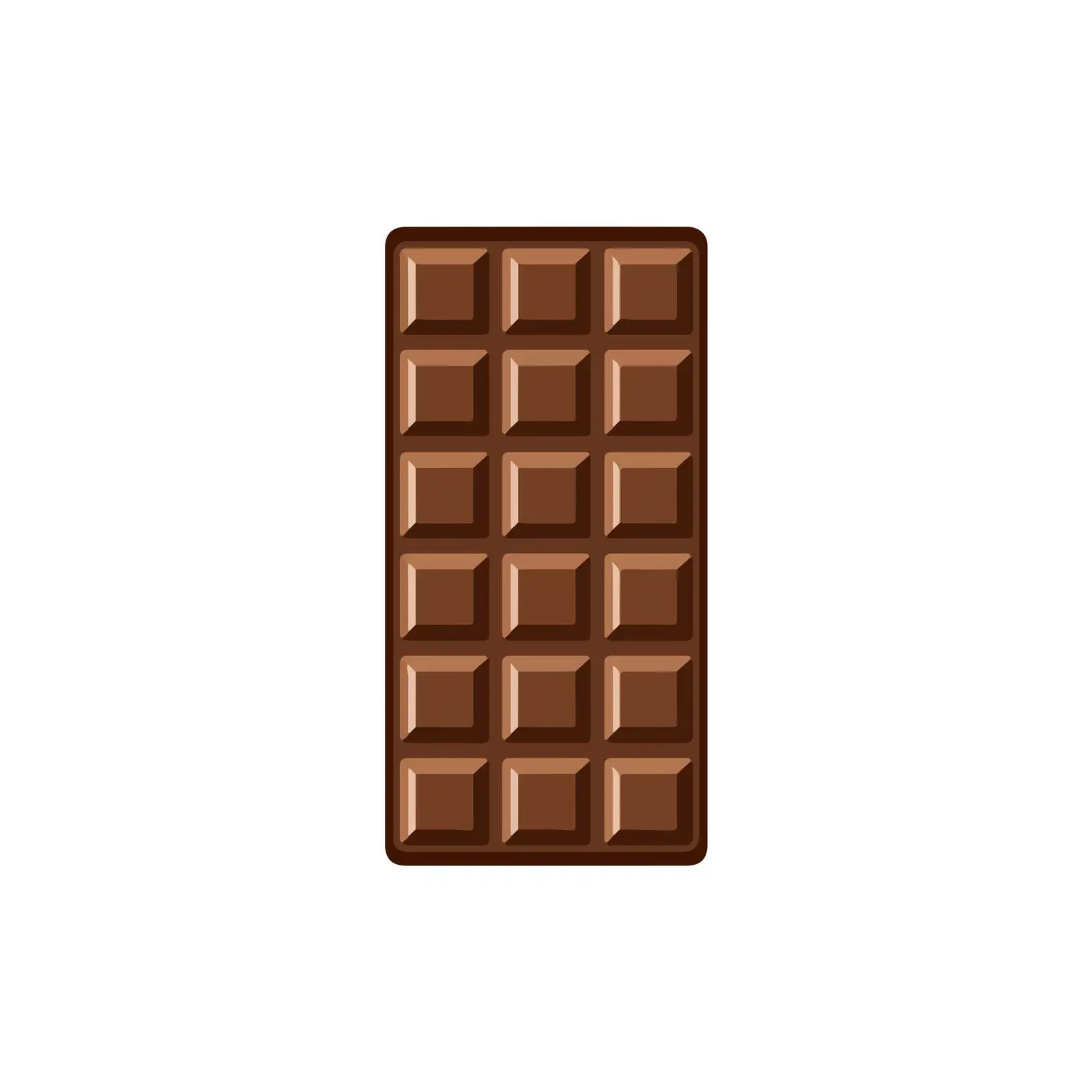 Chocolate Bar Flat Icon — free download from Dotvec