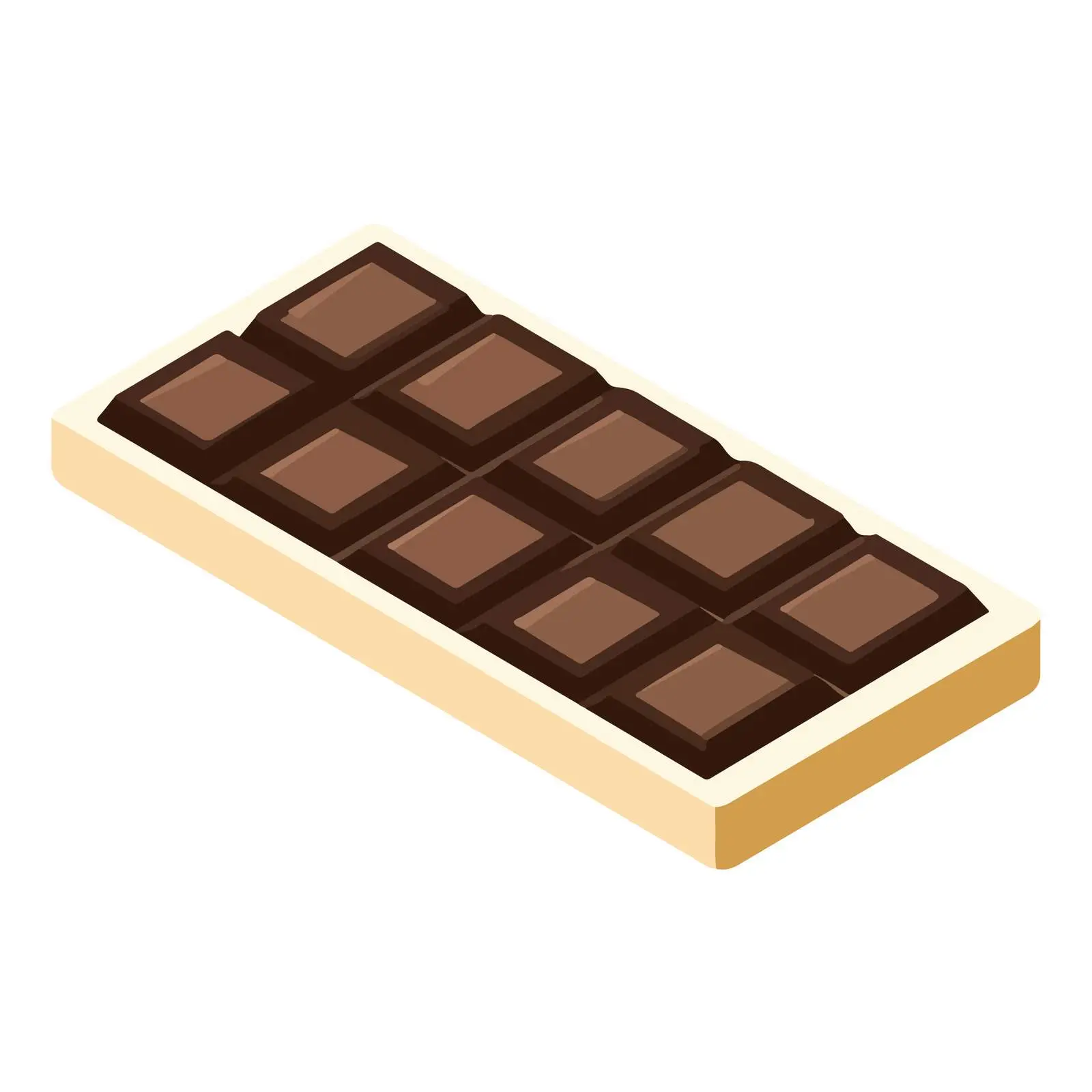 Chocolate Bar Icon — free download from Dotvec