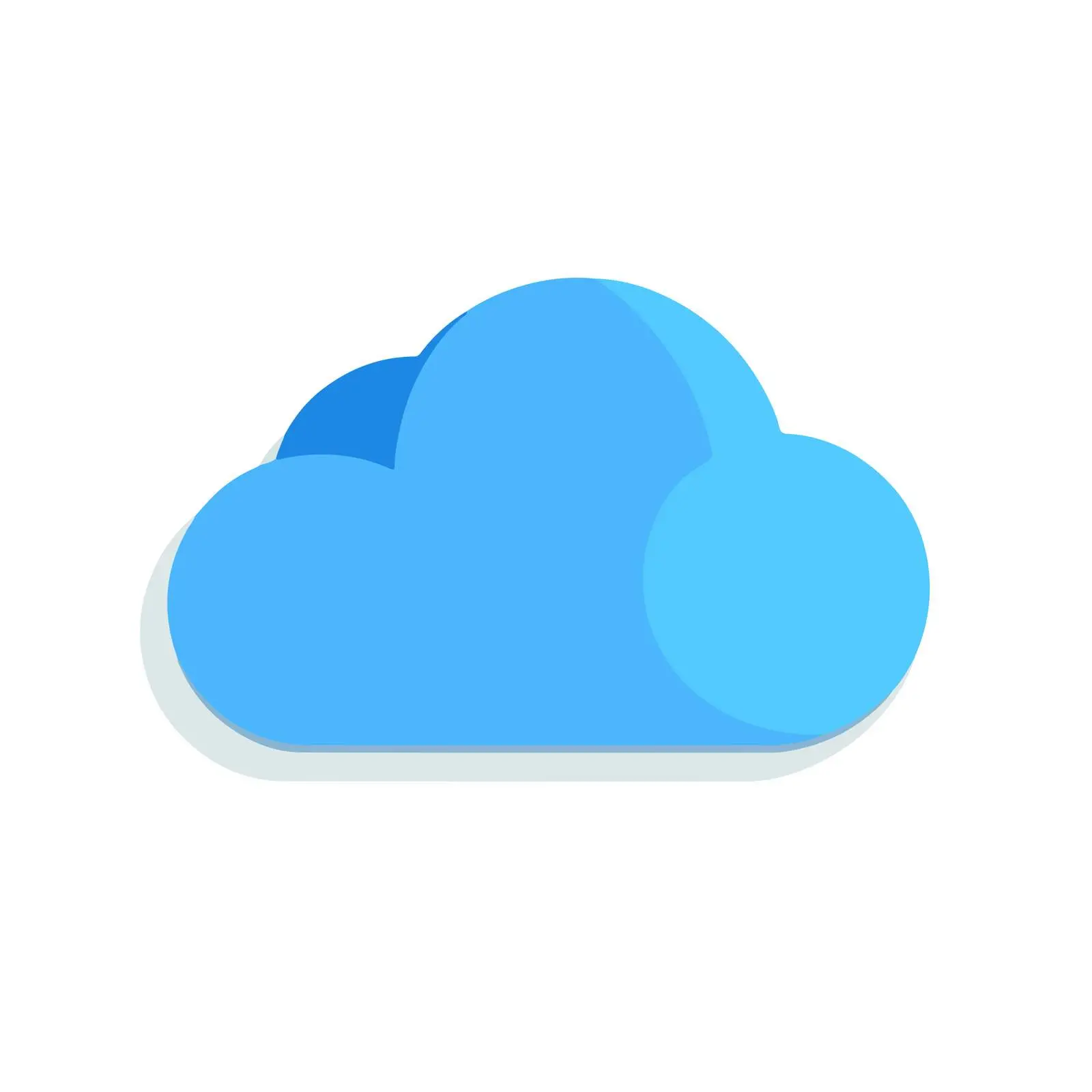Cloud Object Icon — free download from Dotvec