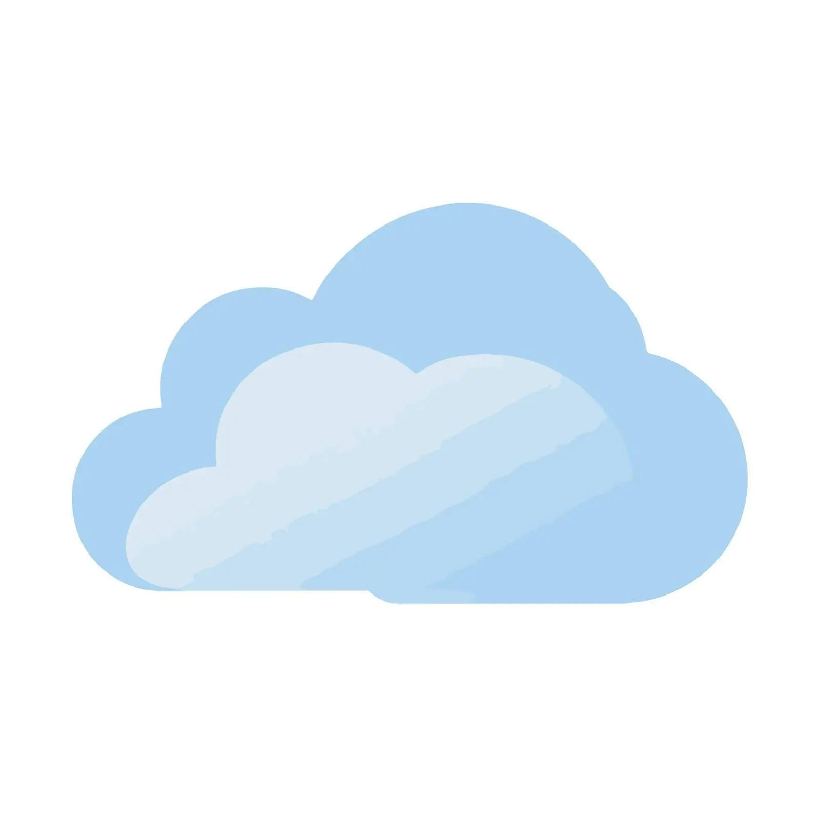 Cloud Object Icon — free download from Dotvec