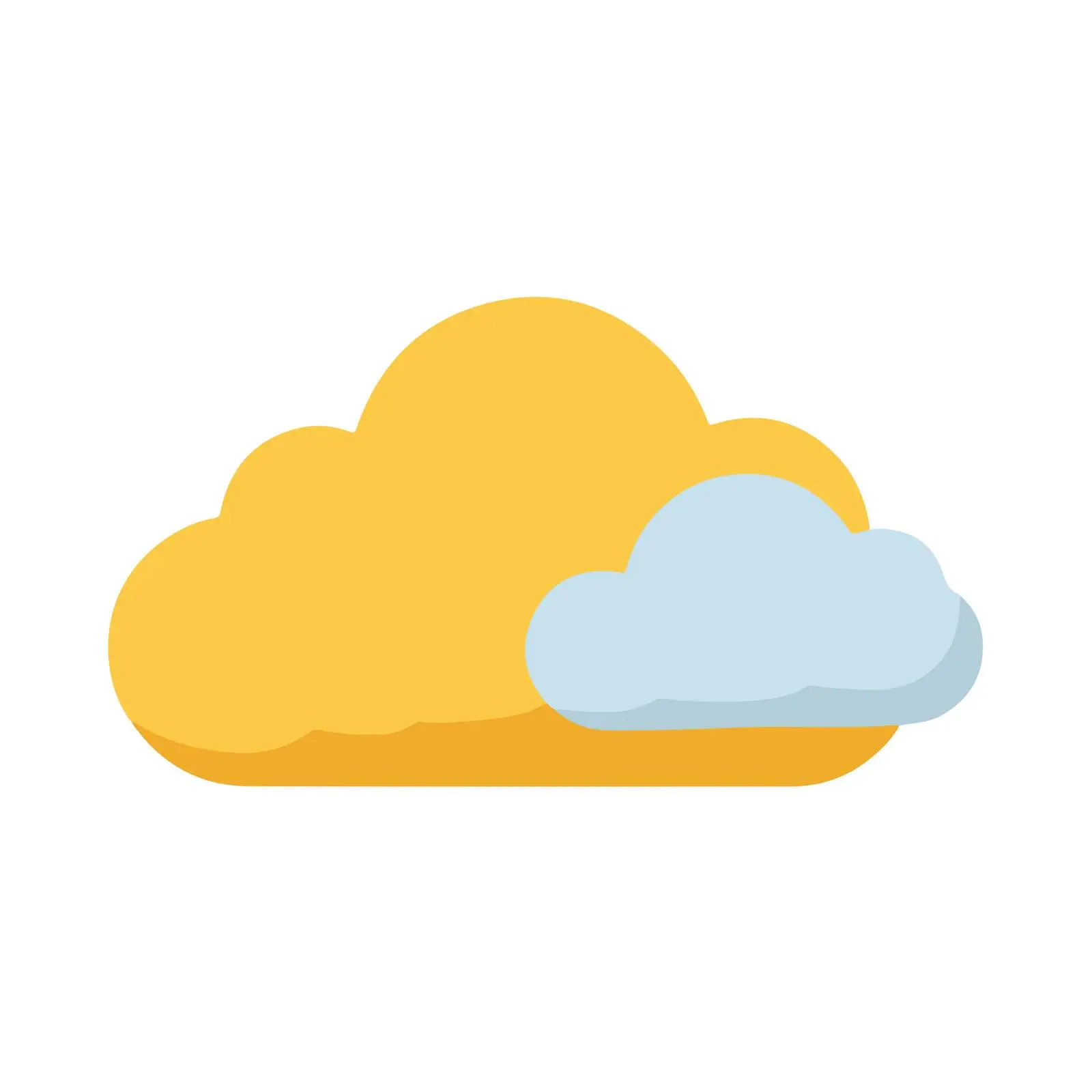 Cloud Icon Flat Style — free download from Dotvec