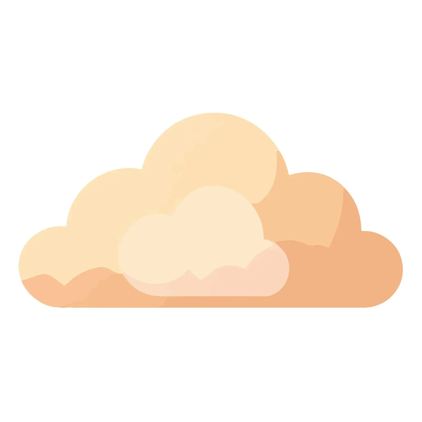 Simple Cloud Icon — free download from Dotvec