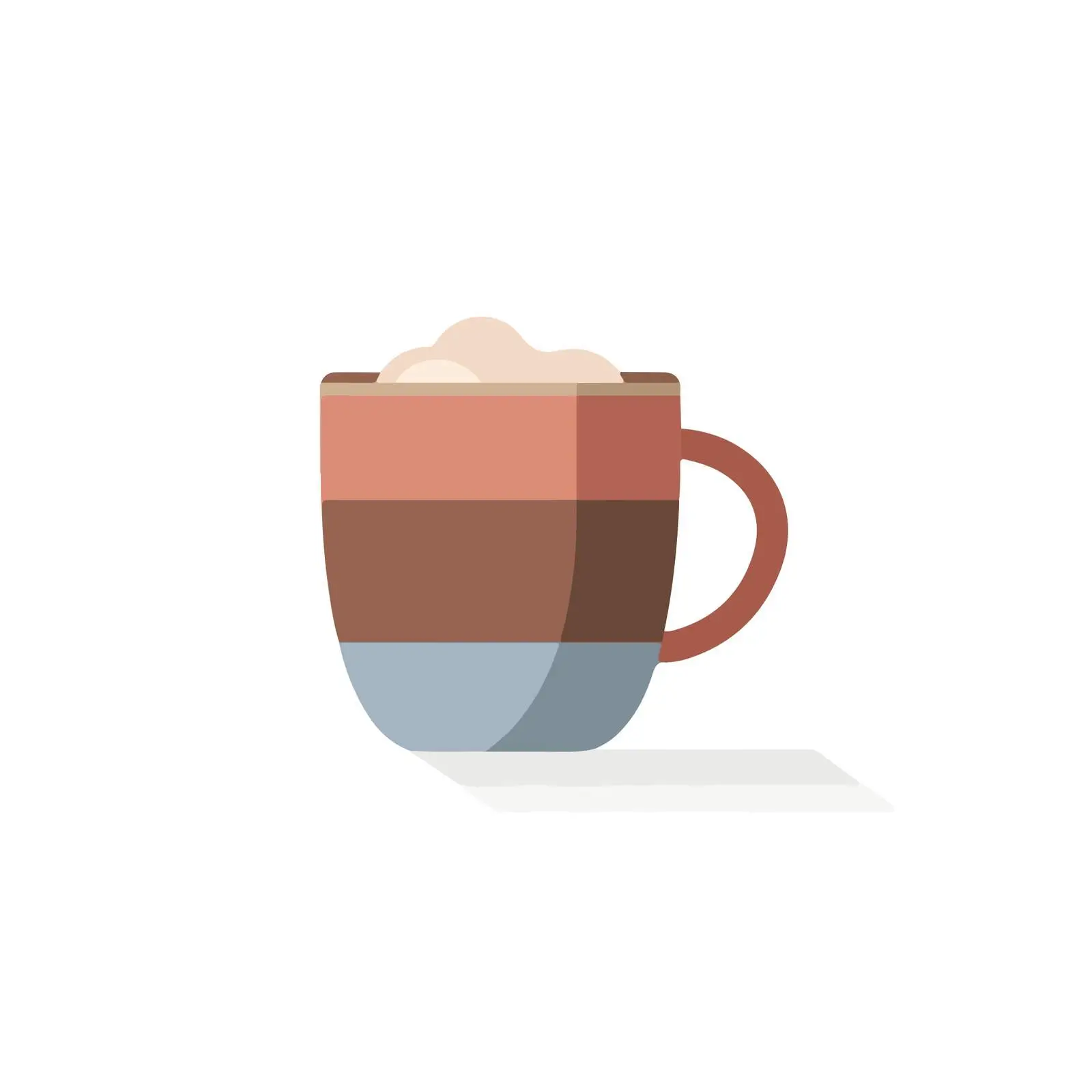 Colorful Coffee Cup Icon