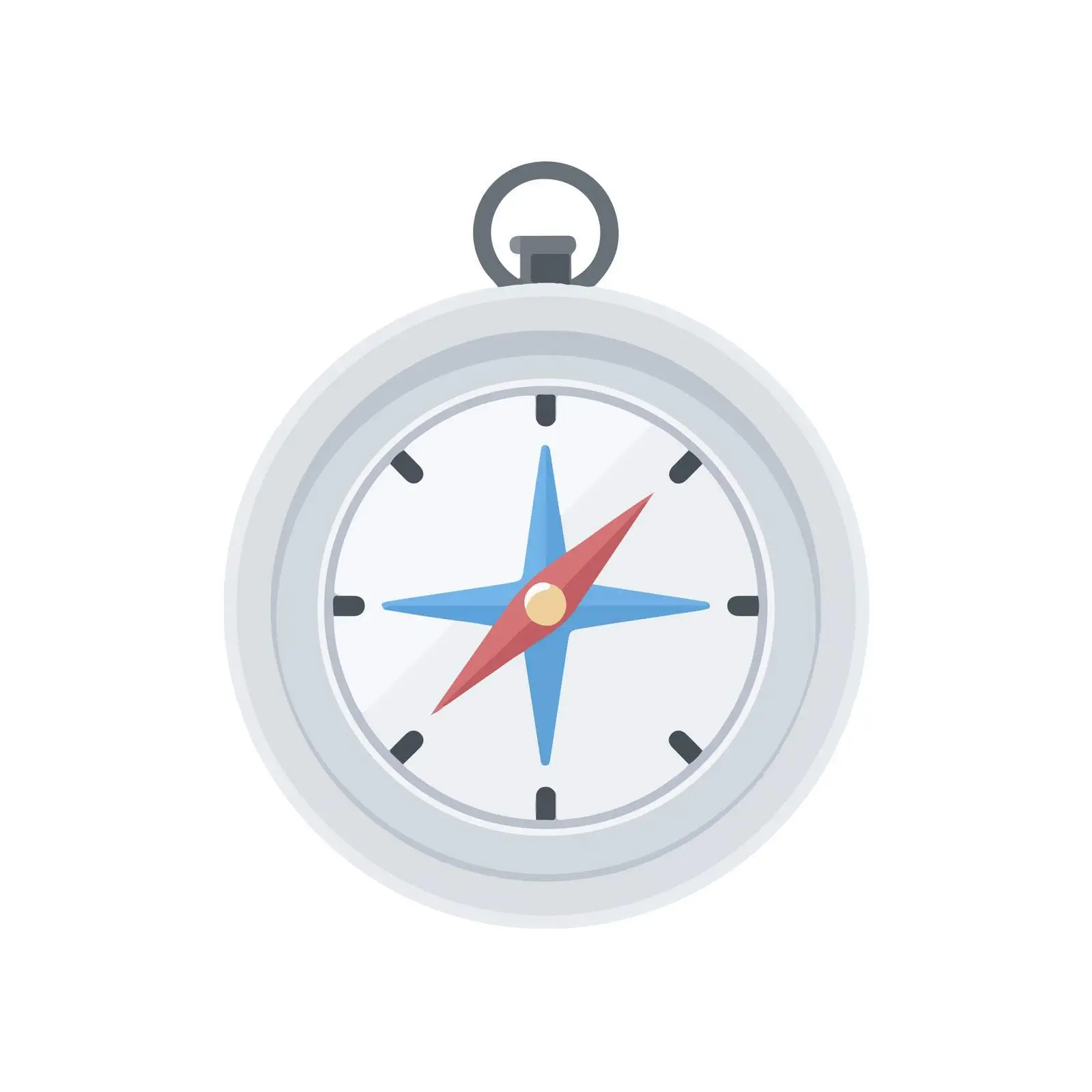 Simple Compass Icon — free download from Dotvec