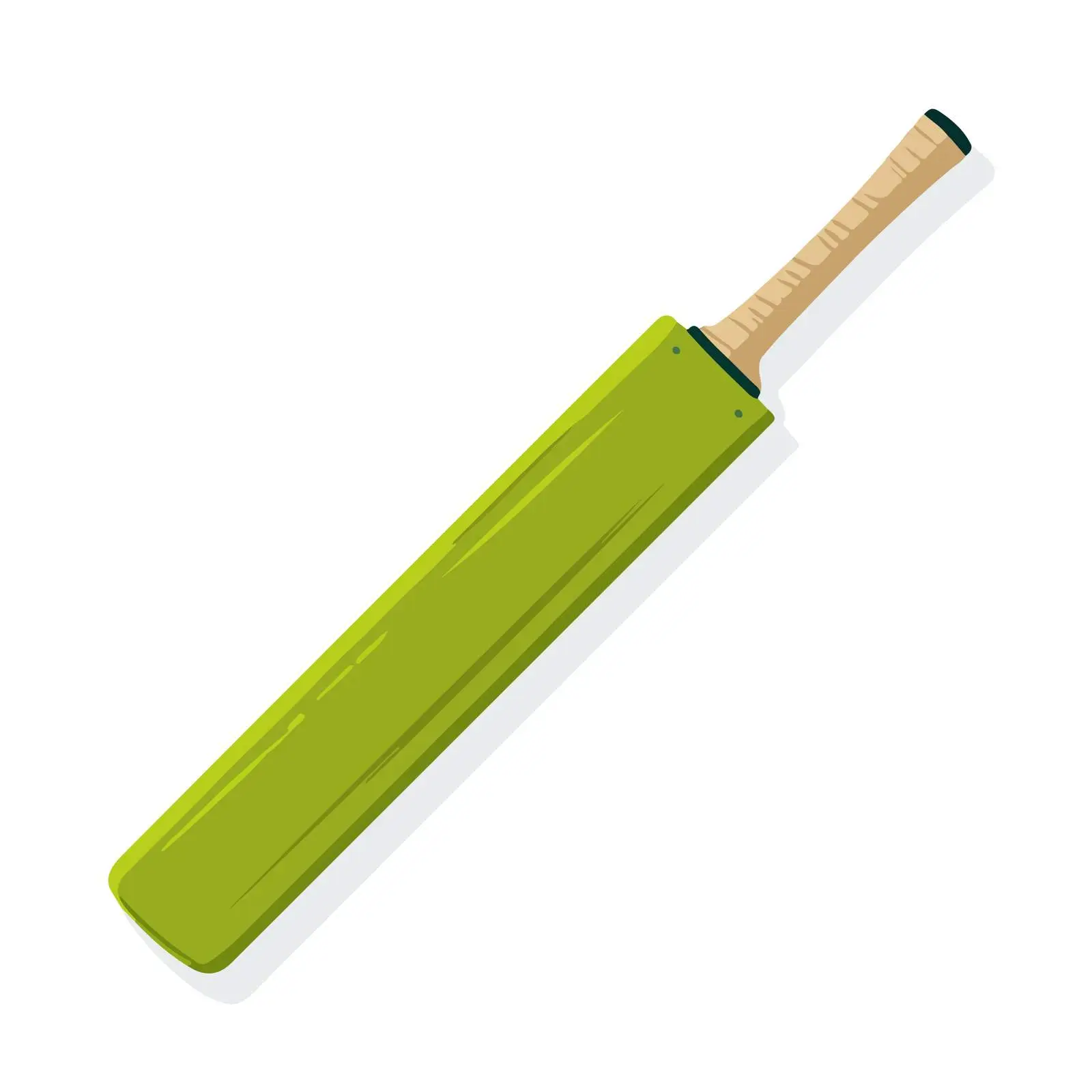 Cricket Bat Icon — free download from Dotvec