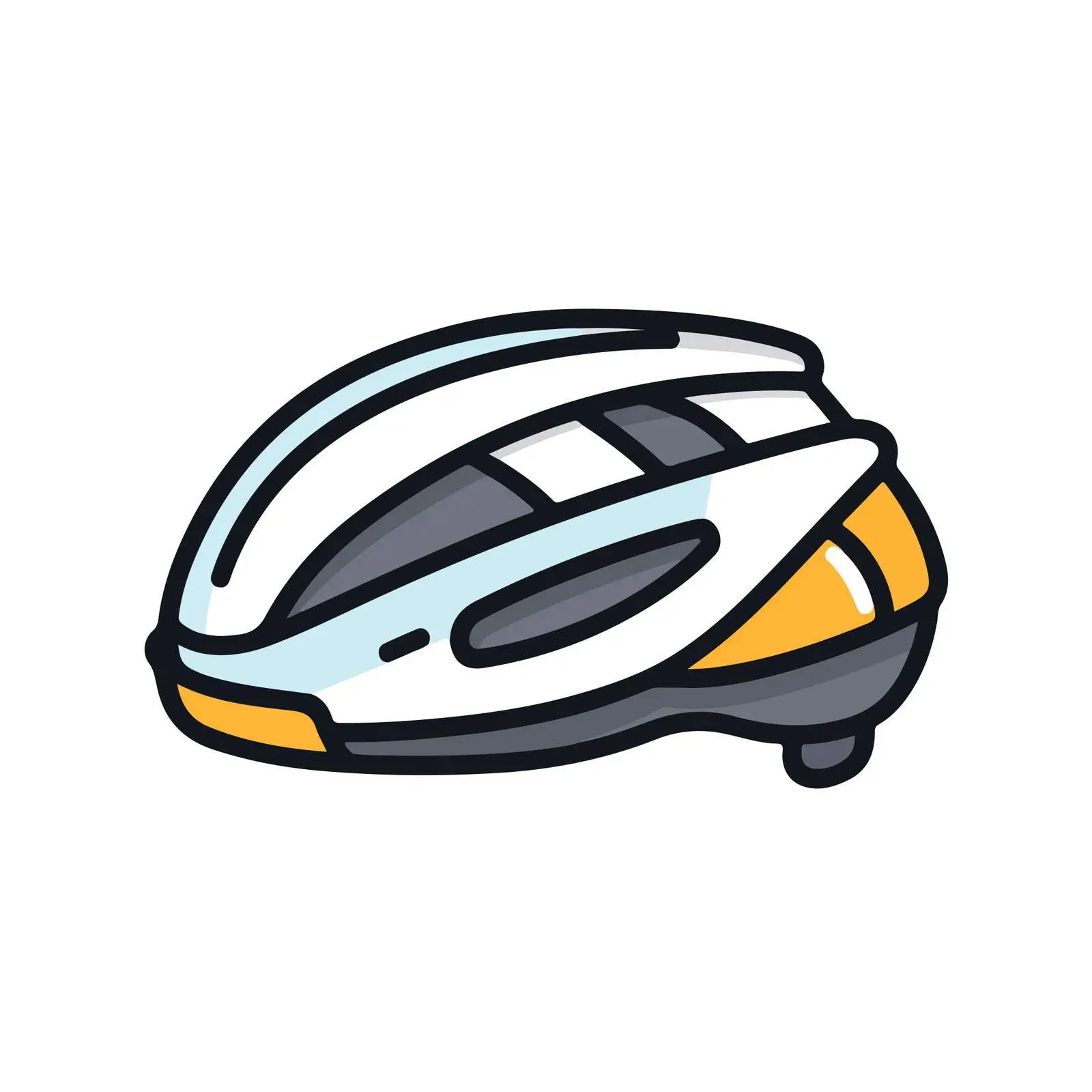 Cycling Helmet Icon — free download from Dotvec