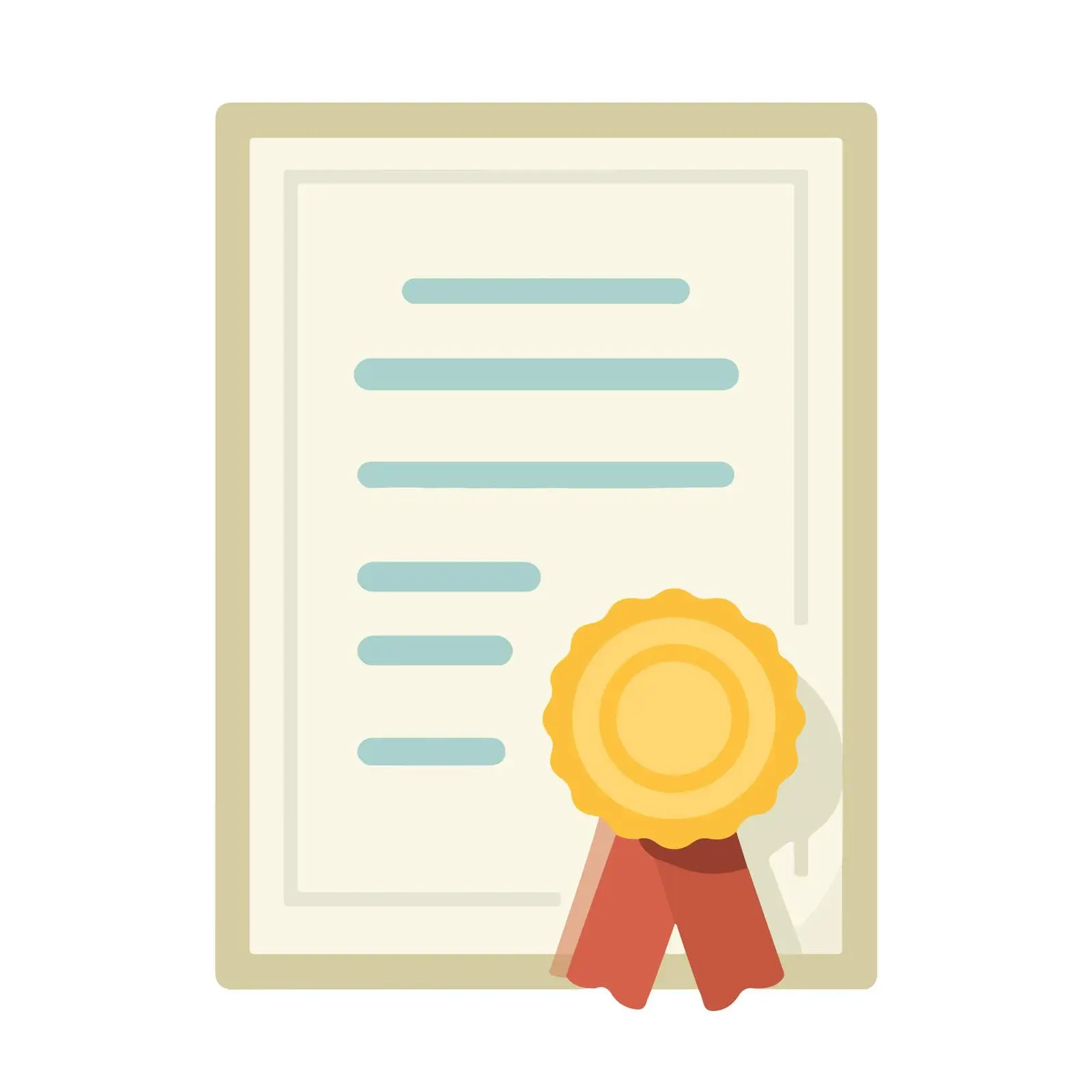 Diploma Certificate Icon — free download from Dotvec