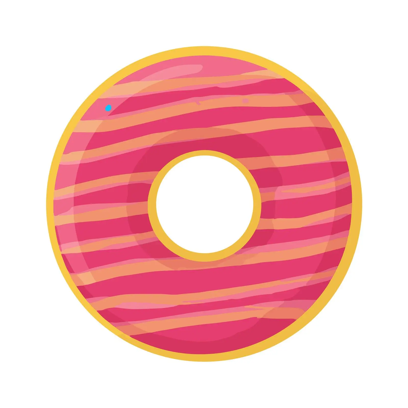 Flat Donut Icon — free download from Dotvec