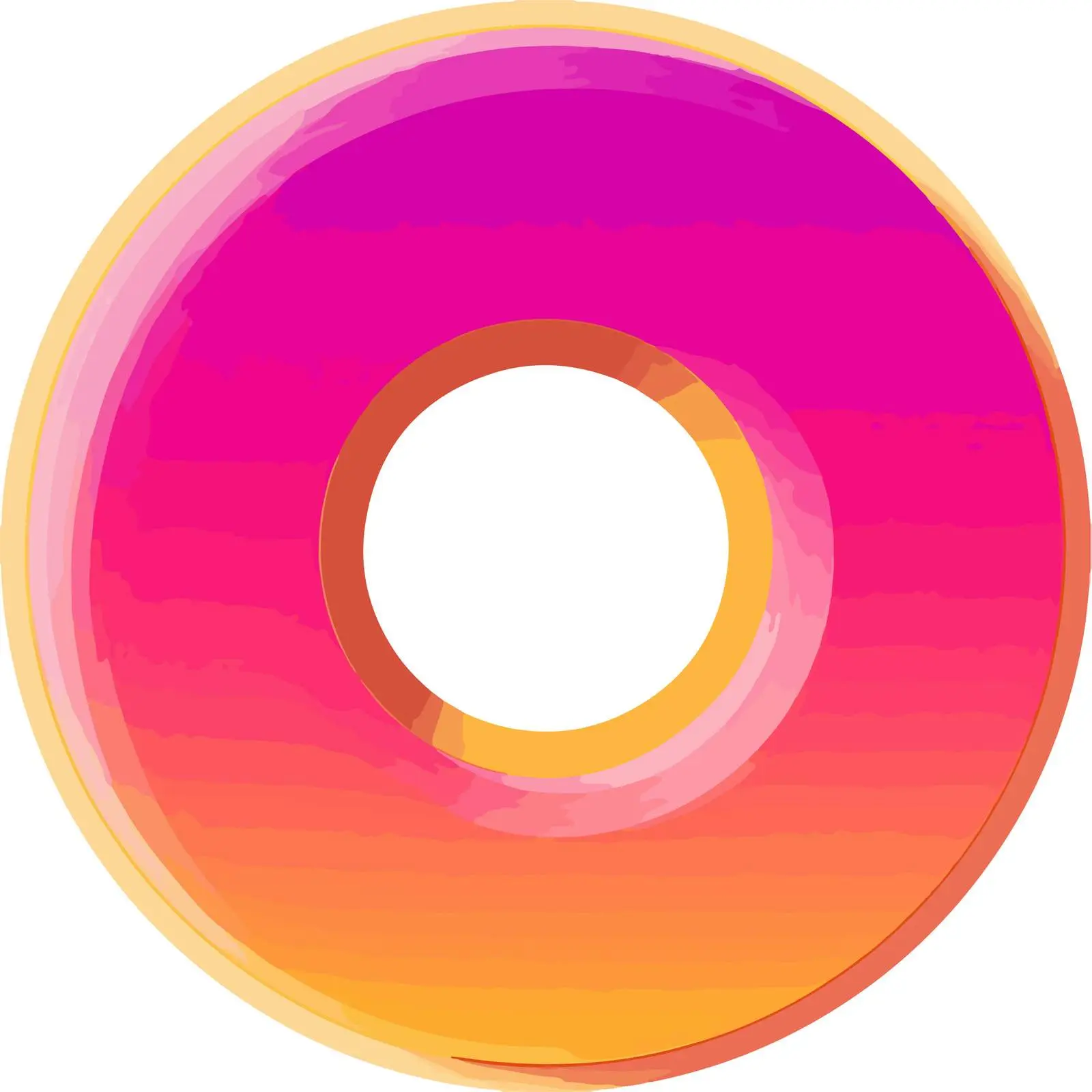 Donut Gradient Icon — free download from Dotvec