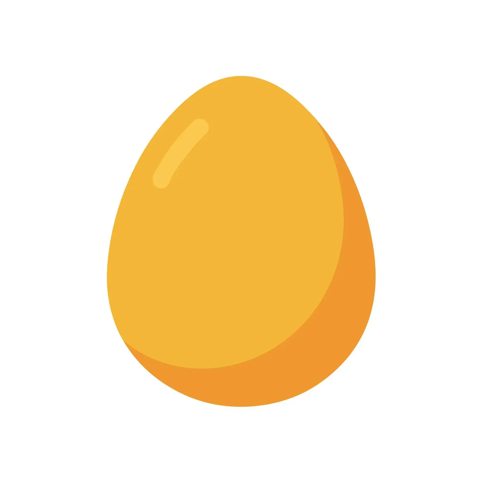 Minimal Egg Icon — free download from Dotvec