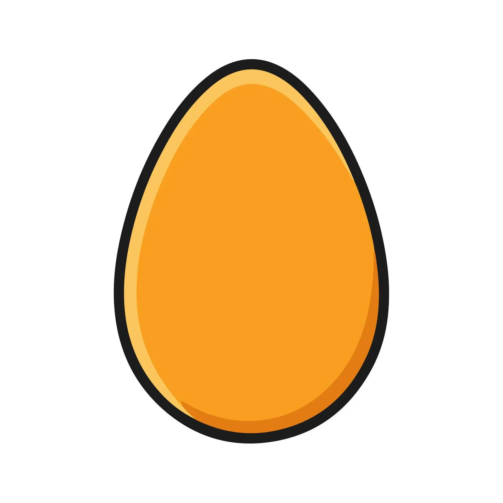 Egg Outline Icon — free download from Dotvec