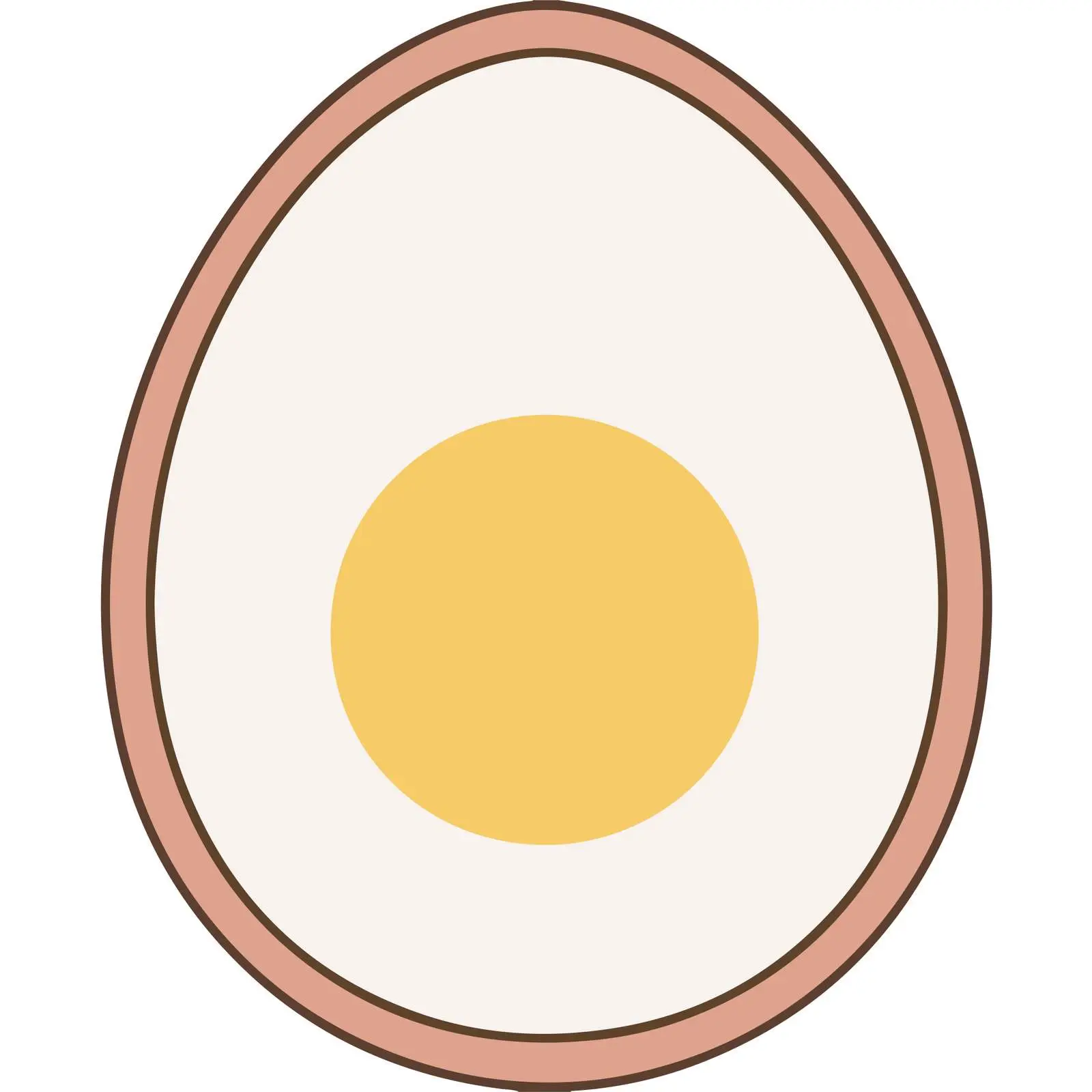 Egg Outline Vector Icon — free download from Dotvec