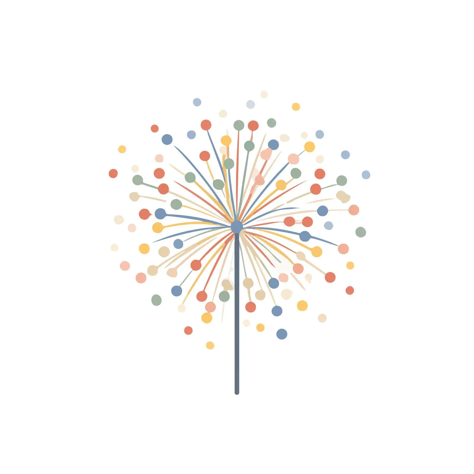 Simple Fireworks Icon — free download from Dotvec