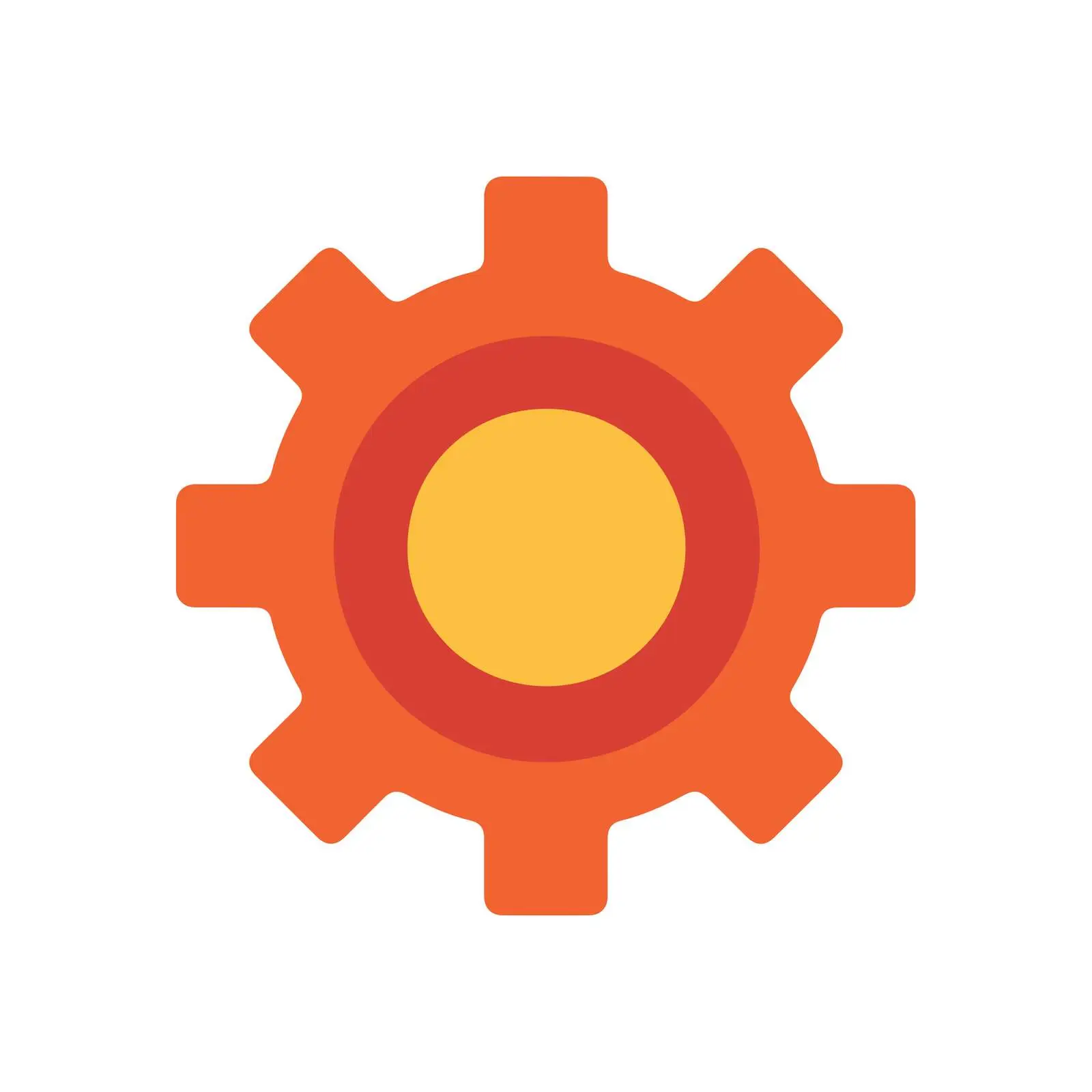 Simple Gear Icon — free download from Dotvec